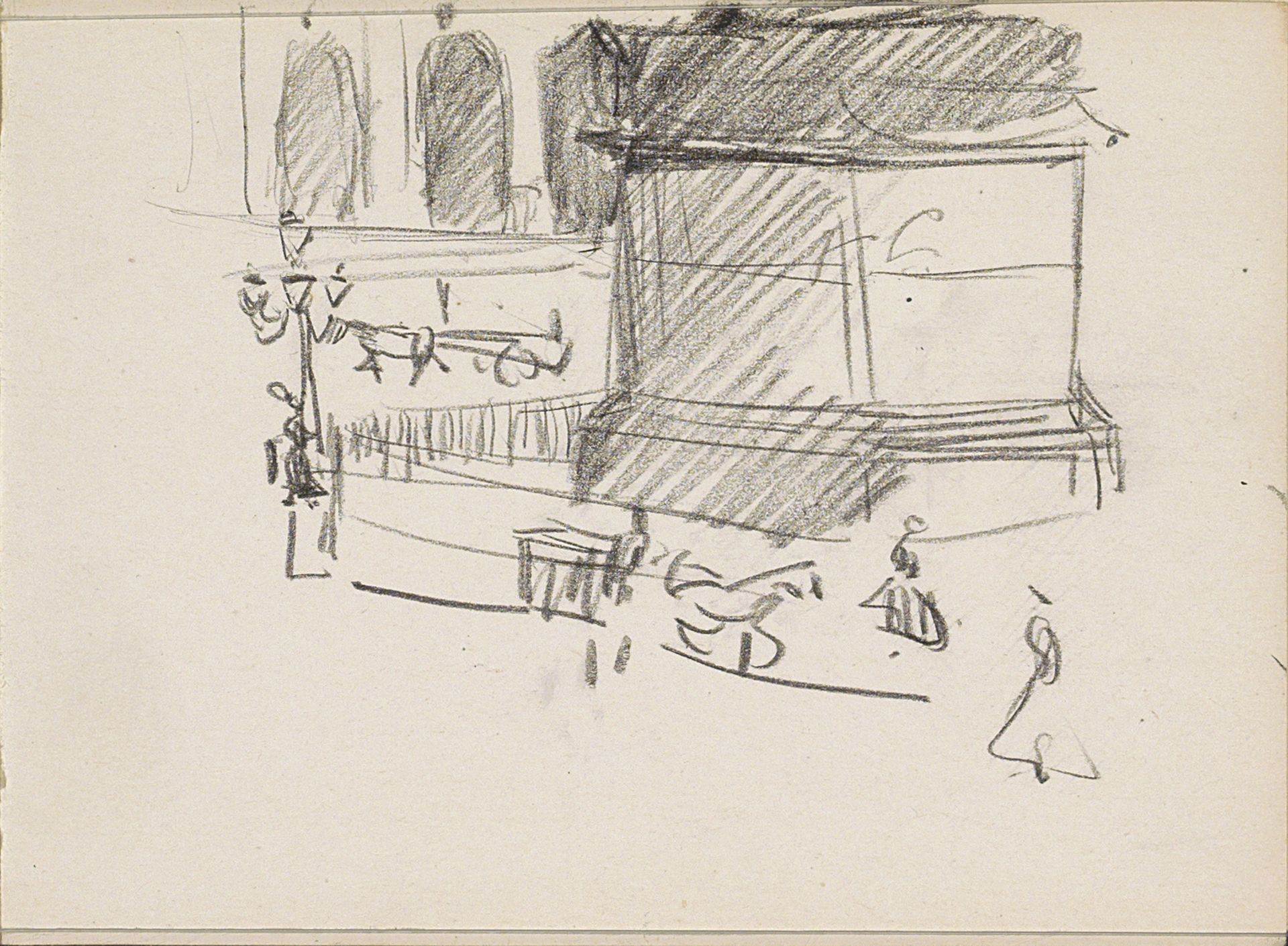 Stadsgezicht by Isaac Israels