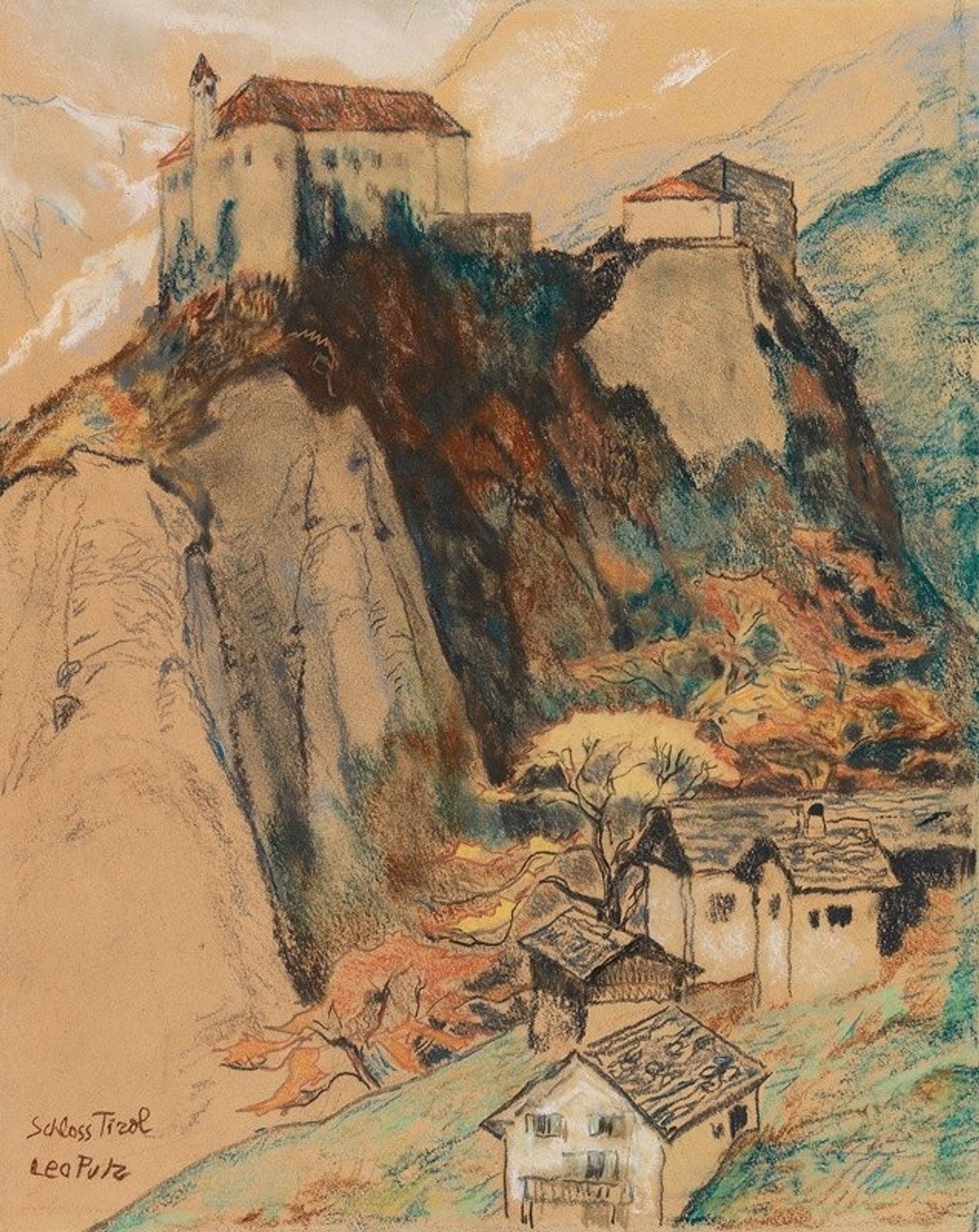 Schloss Tirol by Leo Putz