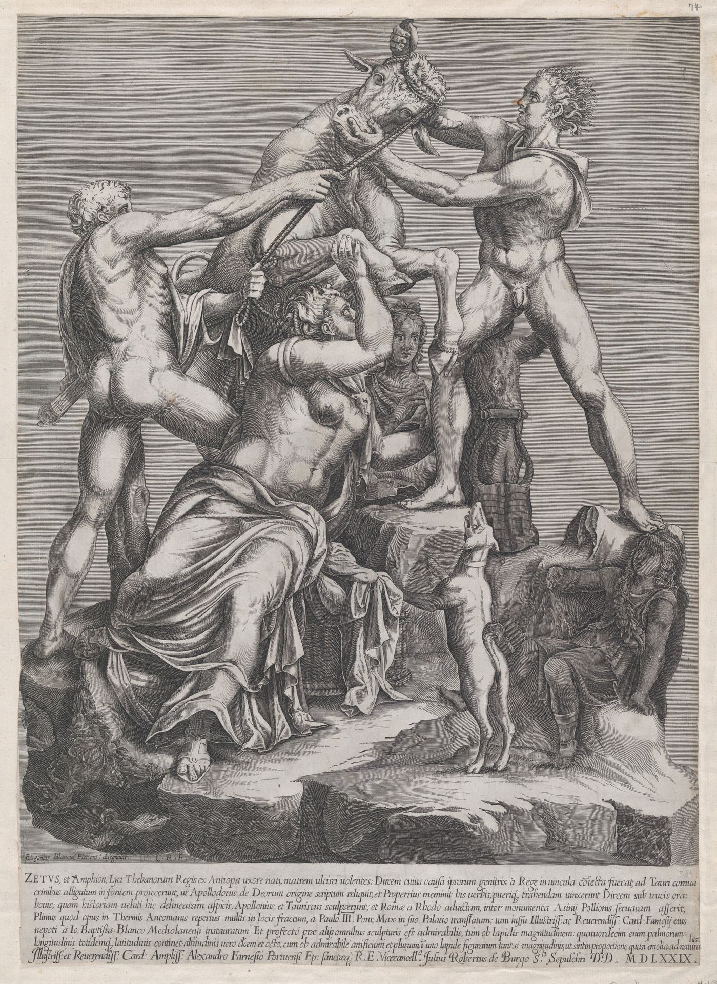 Speculum Romanae Magnificentiae: The Fate of Dirce by Georges Reverdy