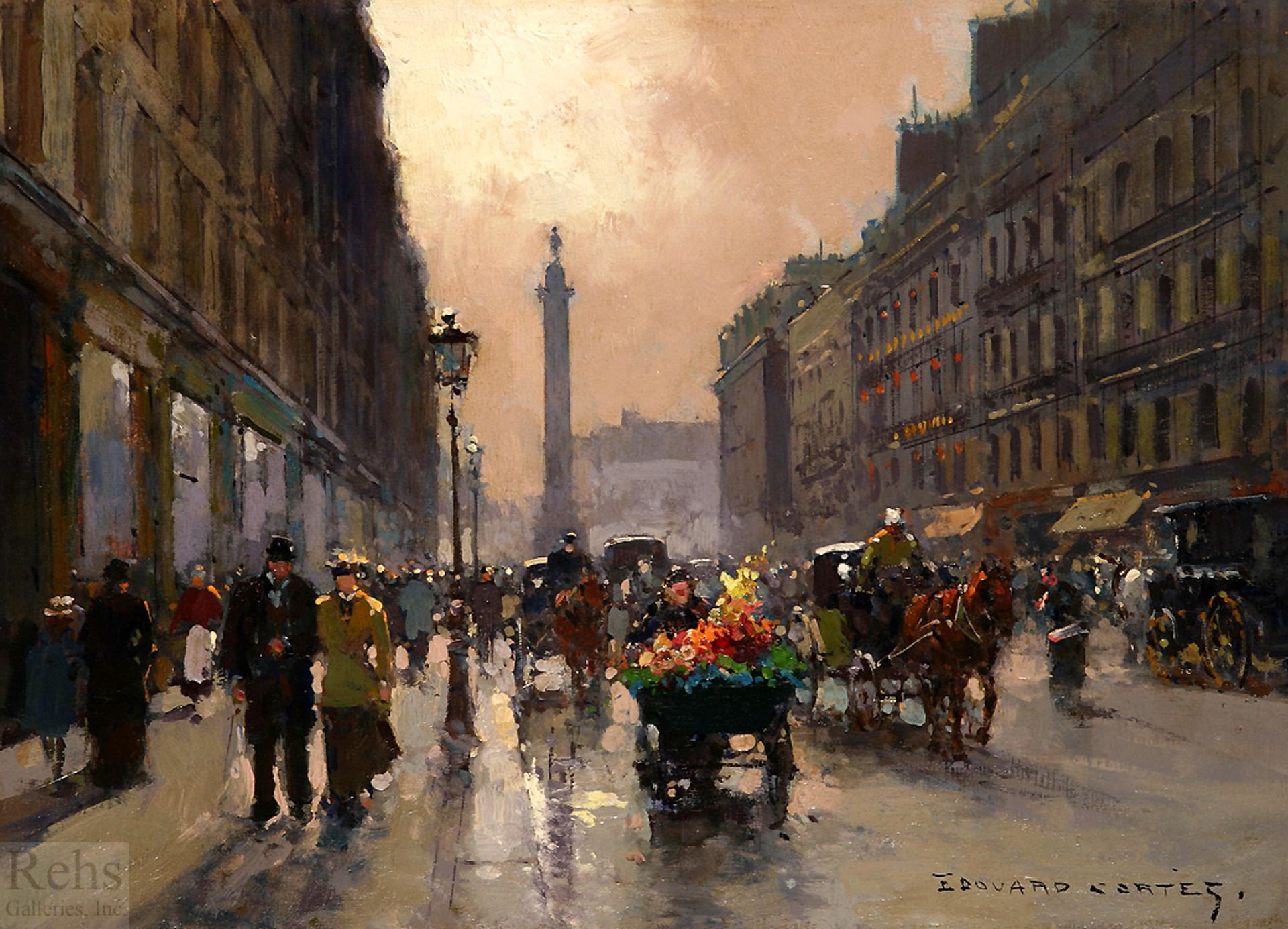 Rue de la Paix by Edouard Cortes