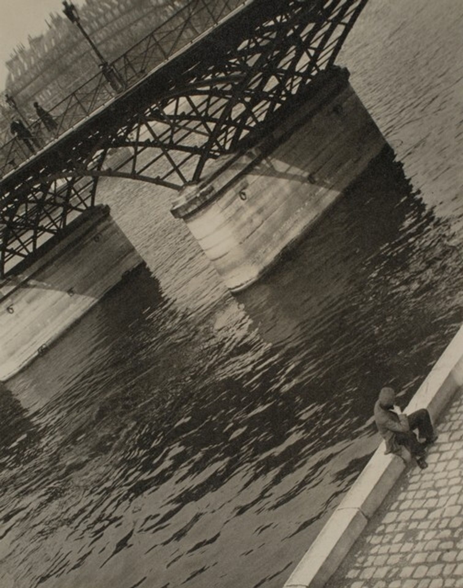 Pont des Arts, Paris by Ilse Bing