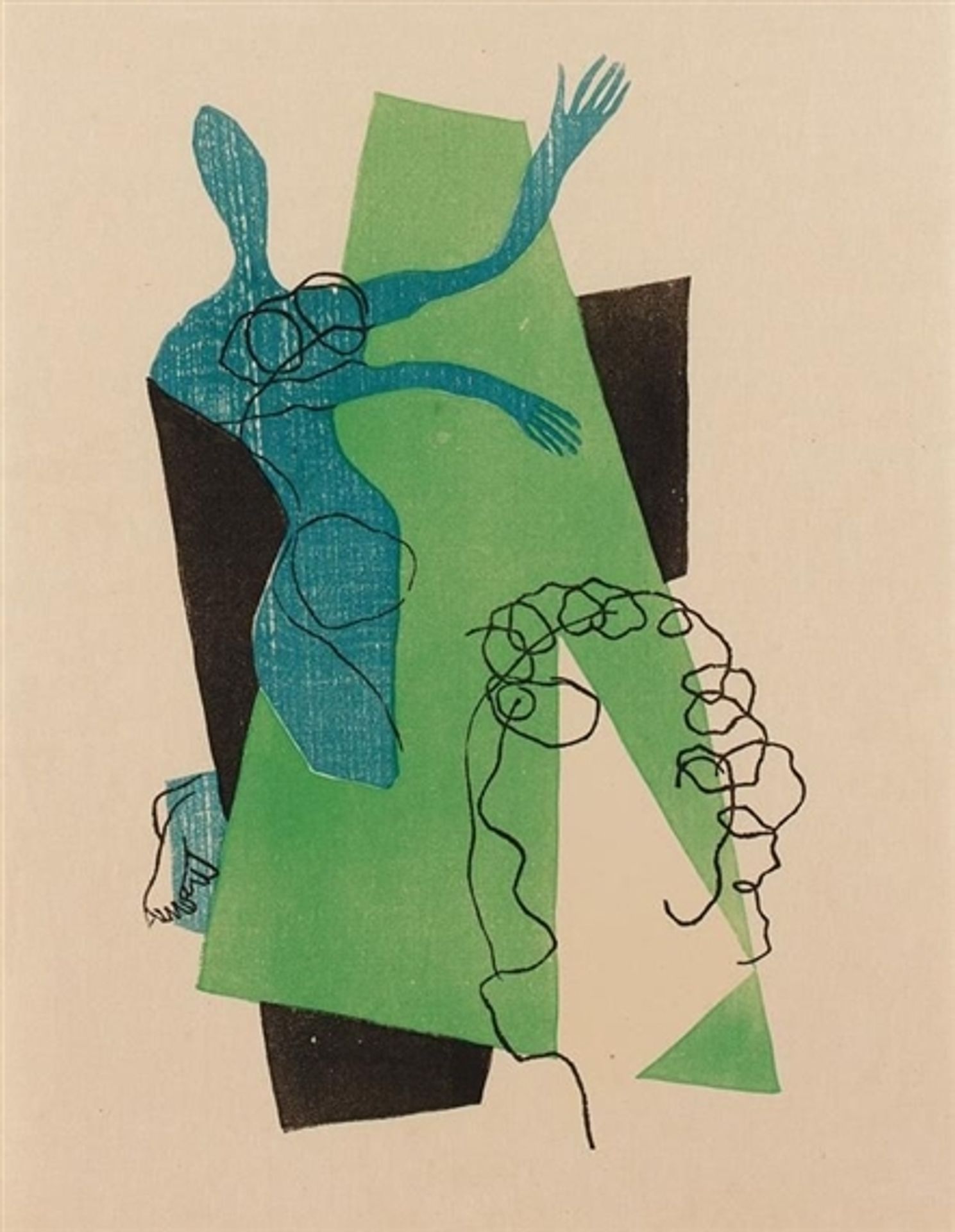 Untitled (from Dialogues) by Henri Laurens