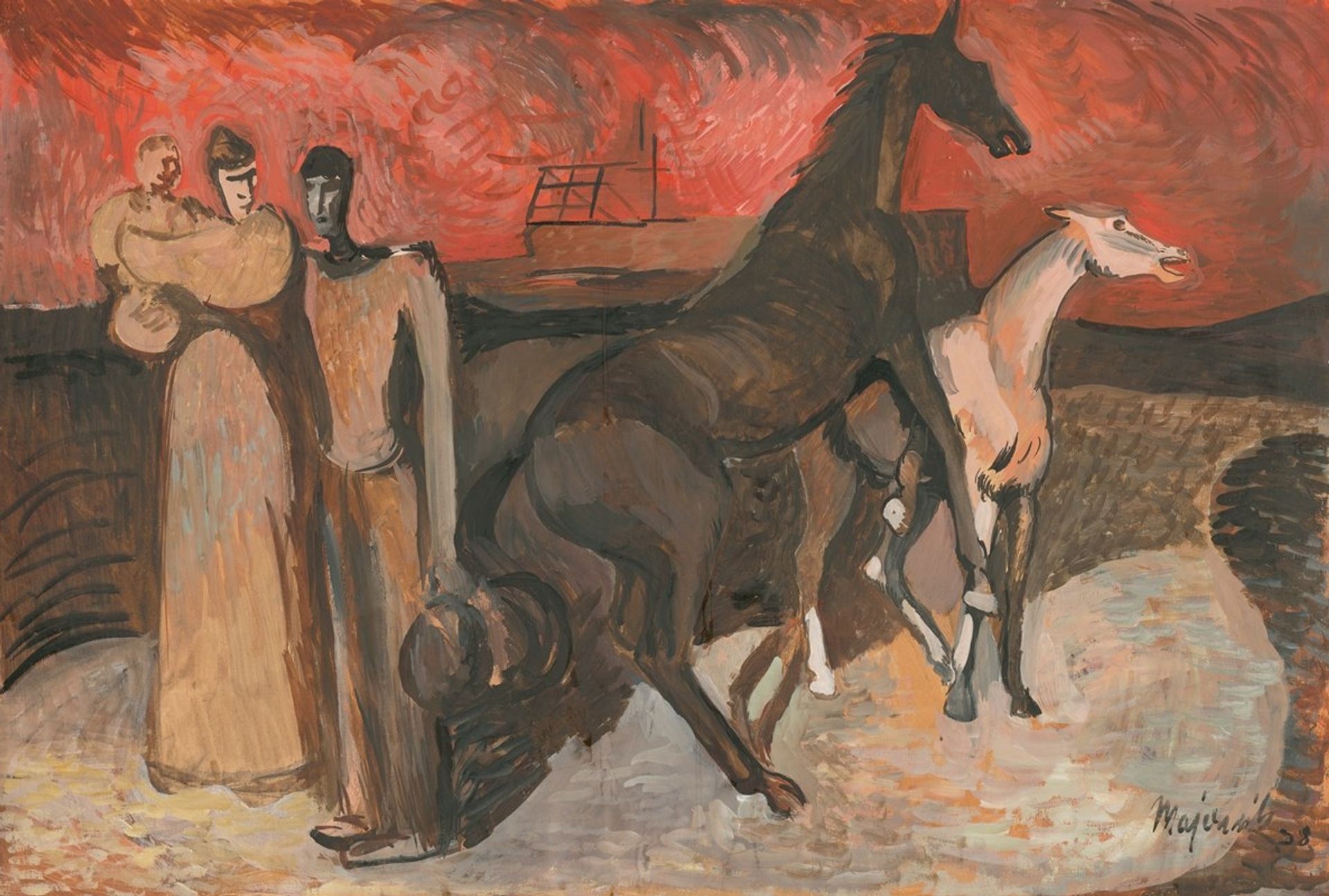 Fire – Refugees by Cyprián Majerník