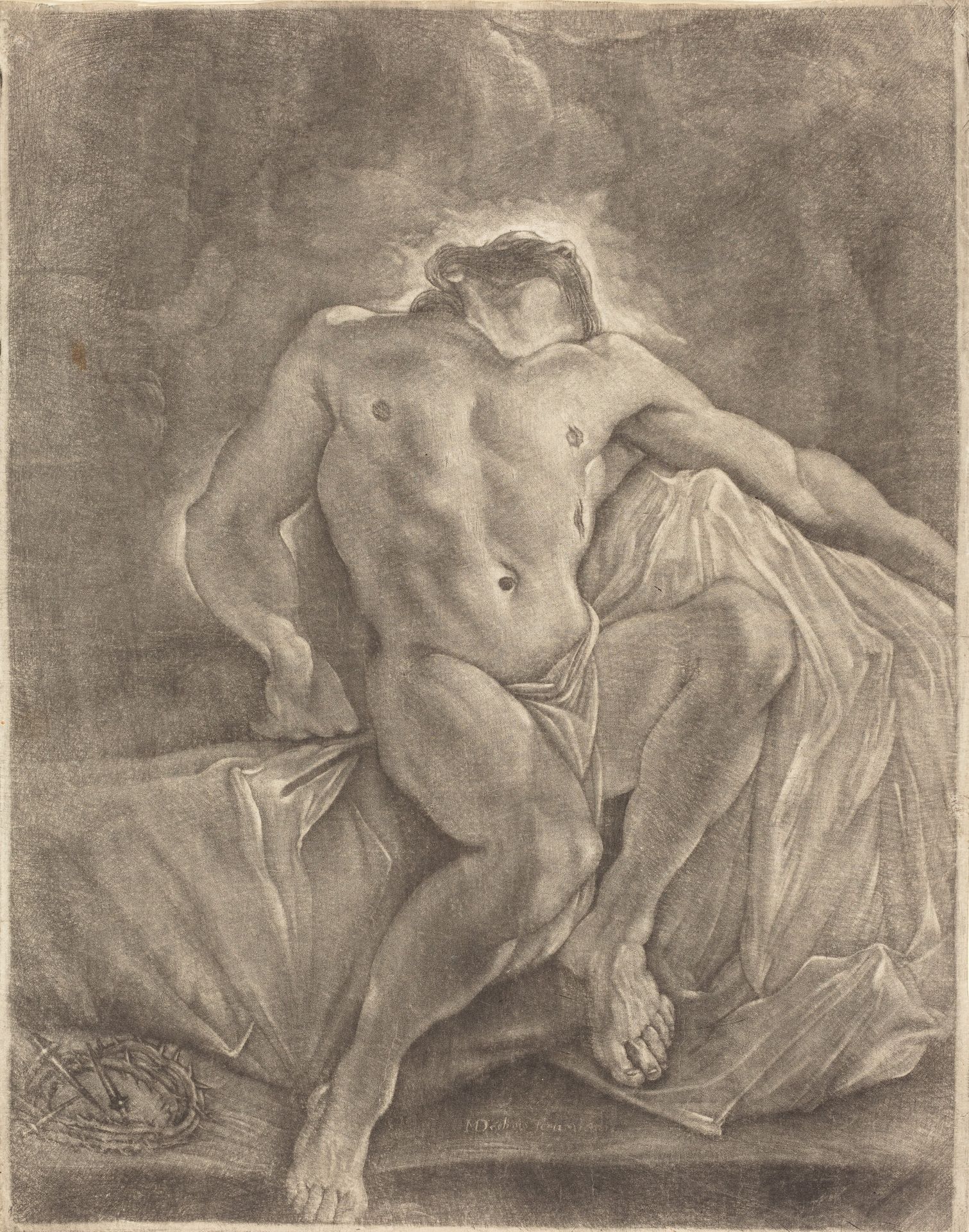 The Dead Body of Christ by Martial Desbois