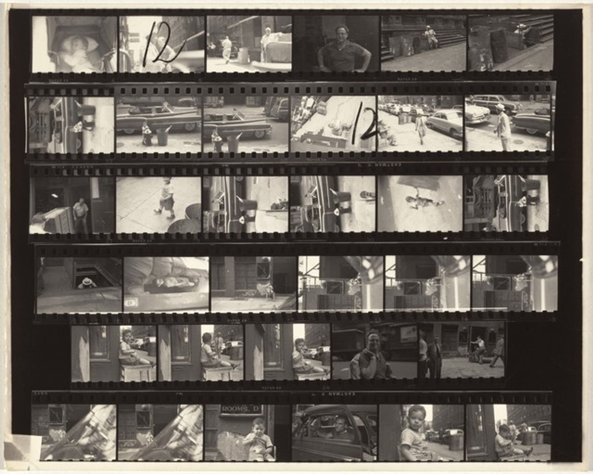11th Street story 12 by Robert Frank