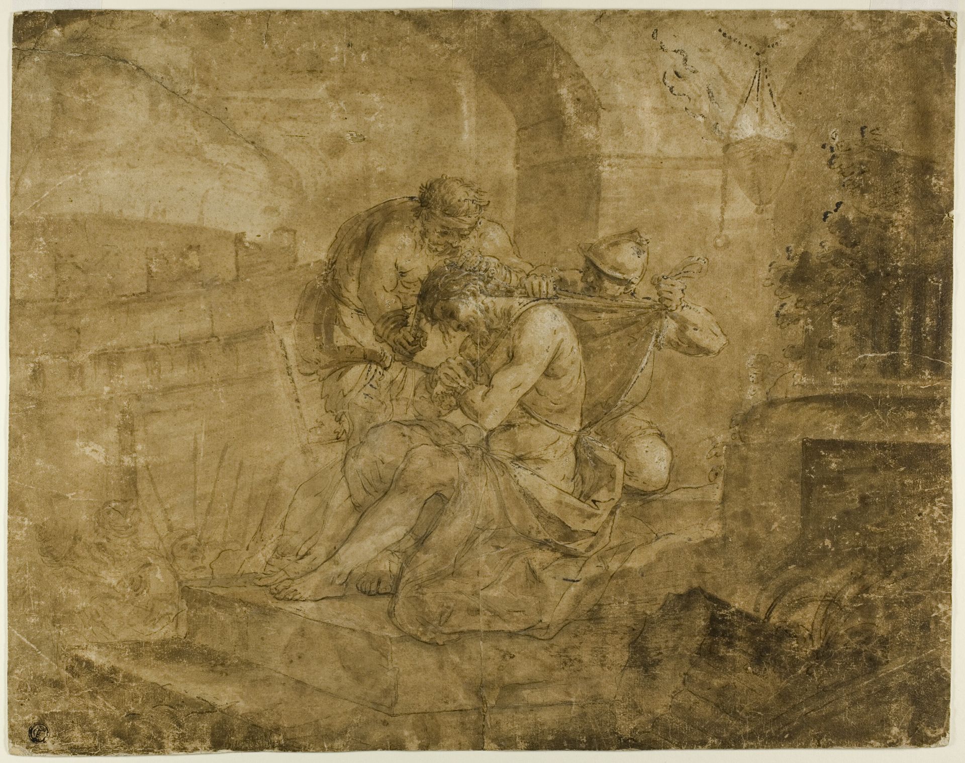 Christ Stripped of His Garments by Lorenzo Garbieri