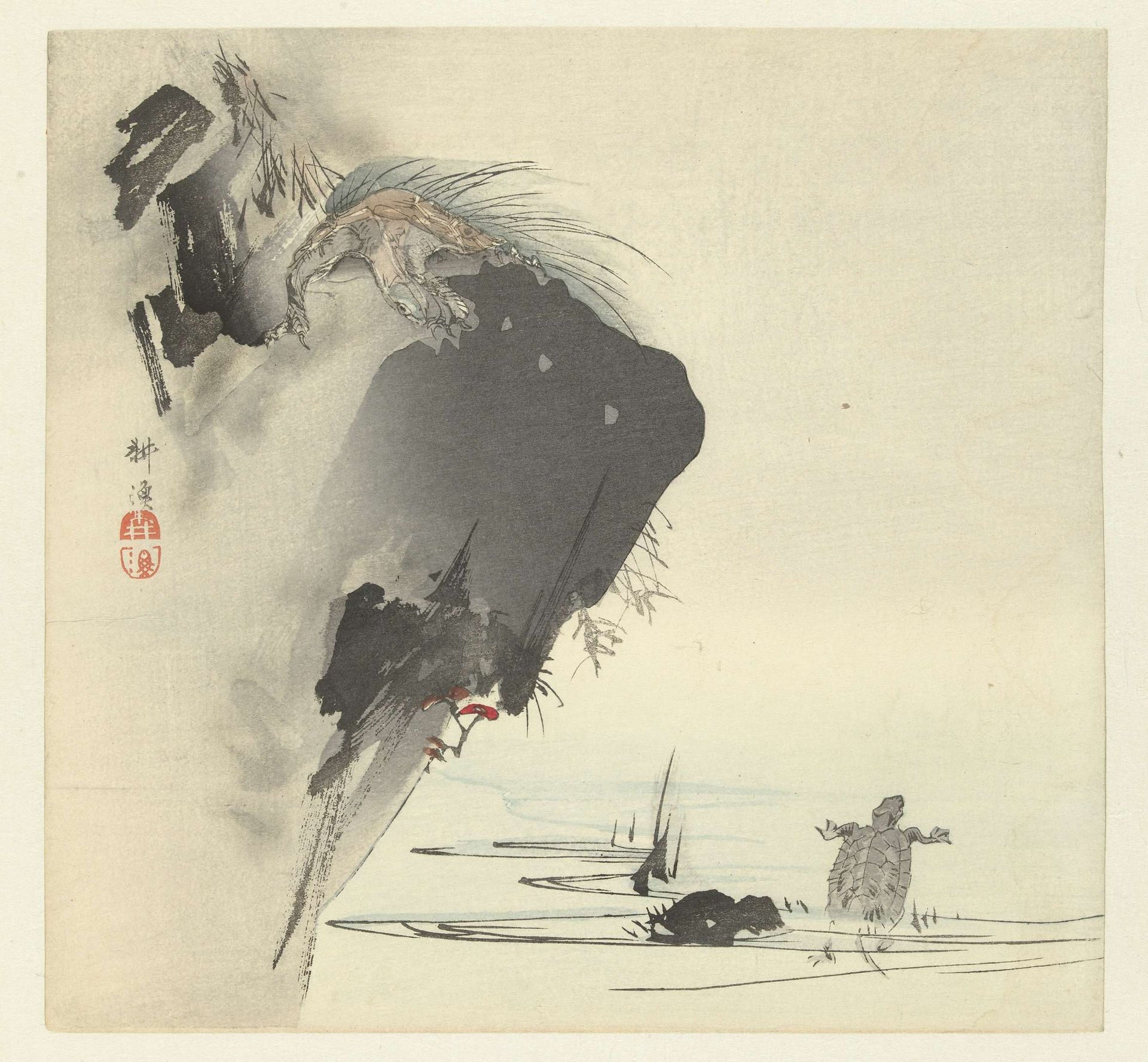 Schildpadden by Tsukioka Kôgyo