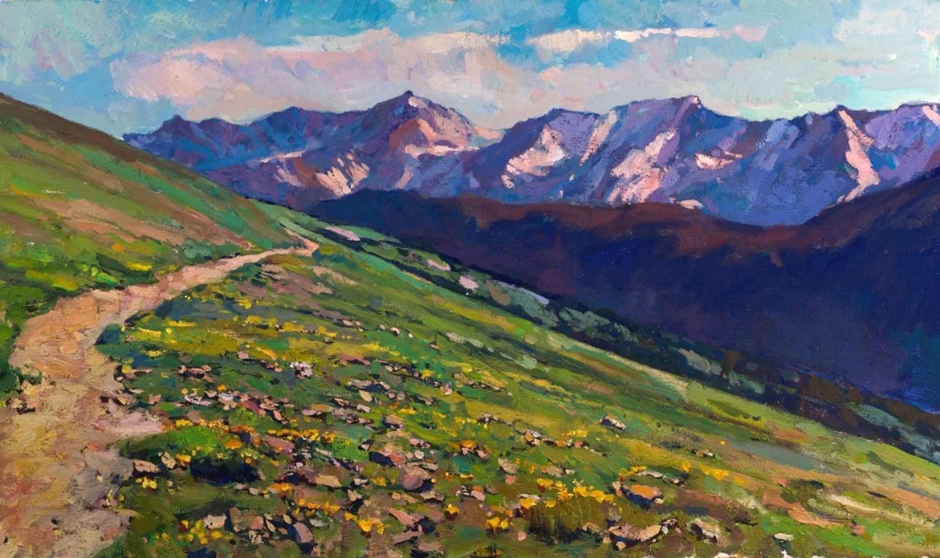 Elk Trail by Timur Akhriev