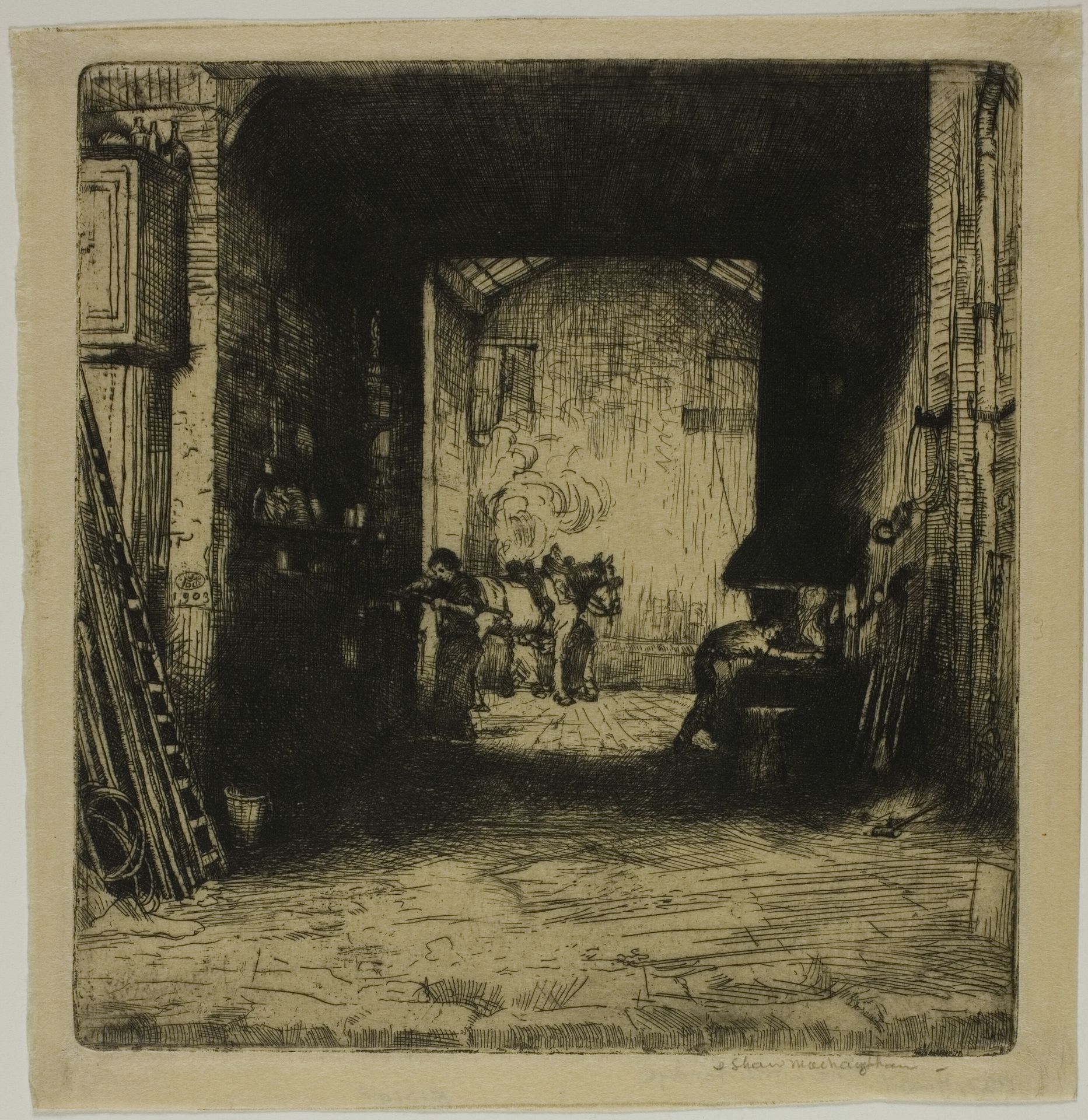 The Little Forge by Donald Shaw MacLaughlan