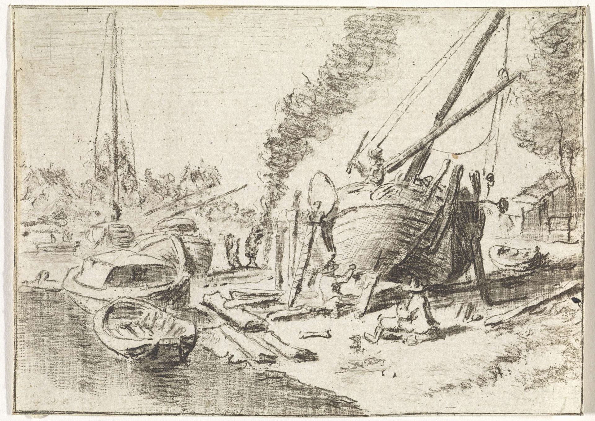 Scheepstimmerwerf A by Hendrik Spilman