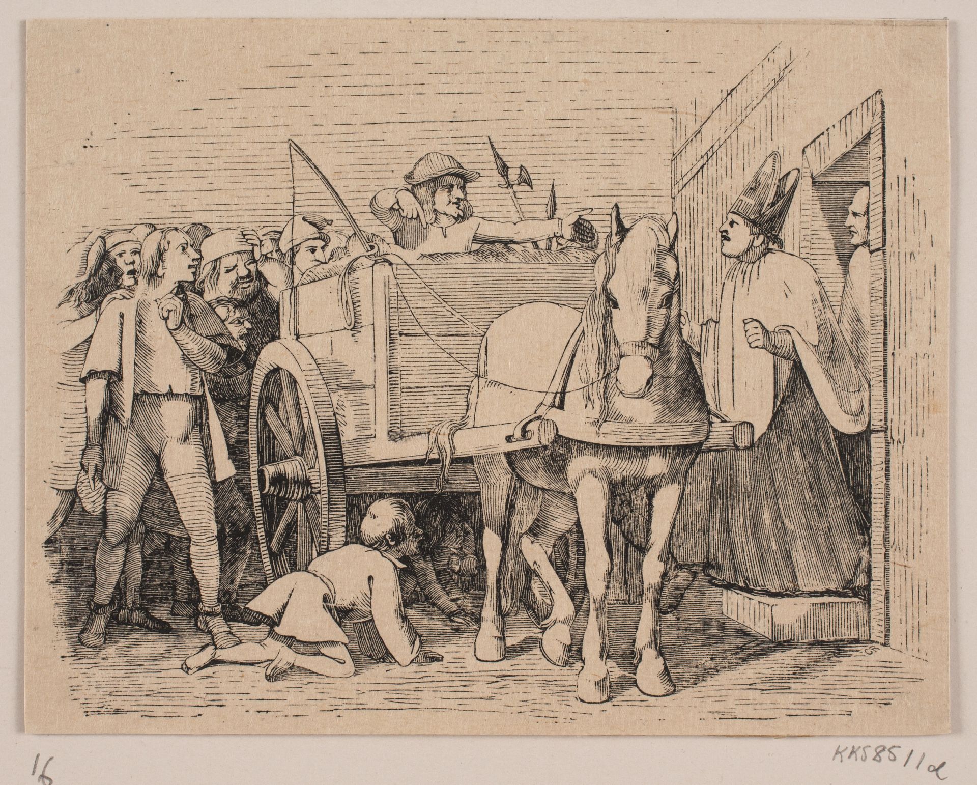Hvorledes Uglspil fikserede den fromme bisp by Carl Peter Theodor Rothweiler