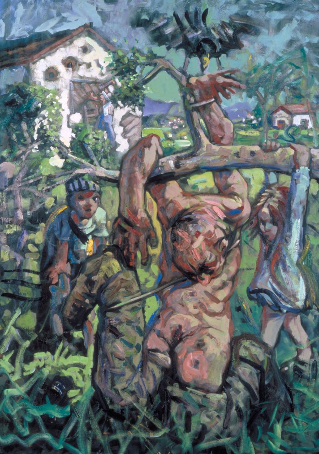 Plum Grove by  Peter Howson
