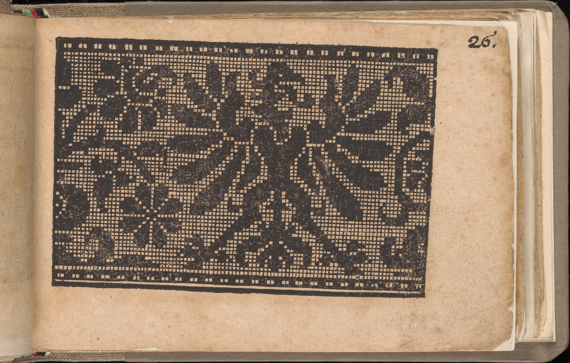 Schön newes Modelbuch (Page 26r) by Sigismundus Latomus