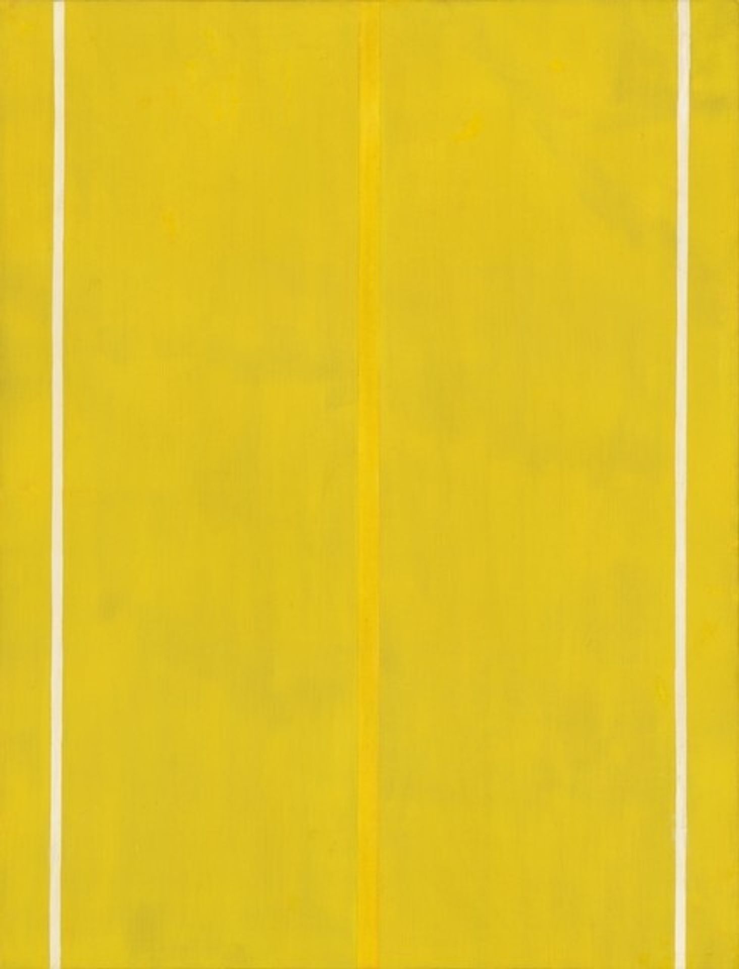 Yellow Painting by Barnett Newman