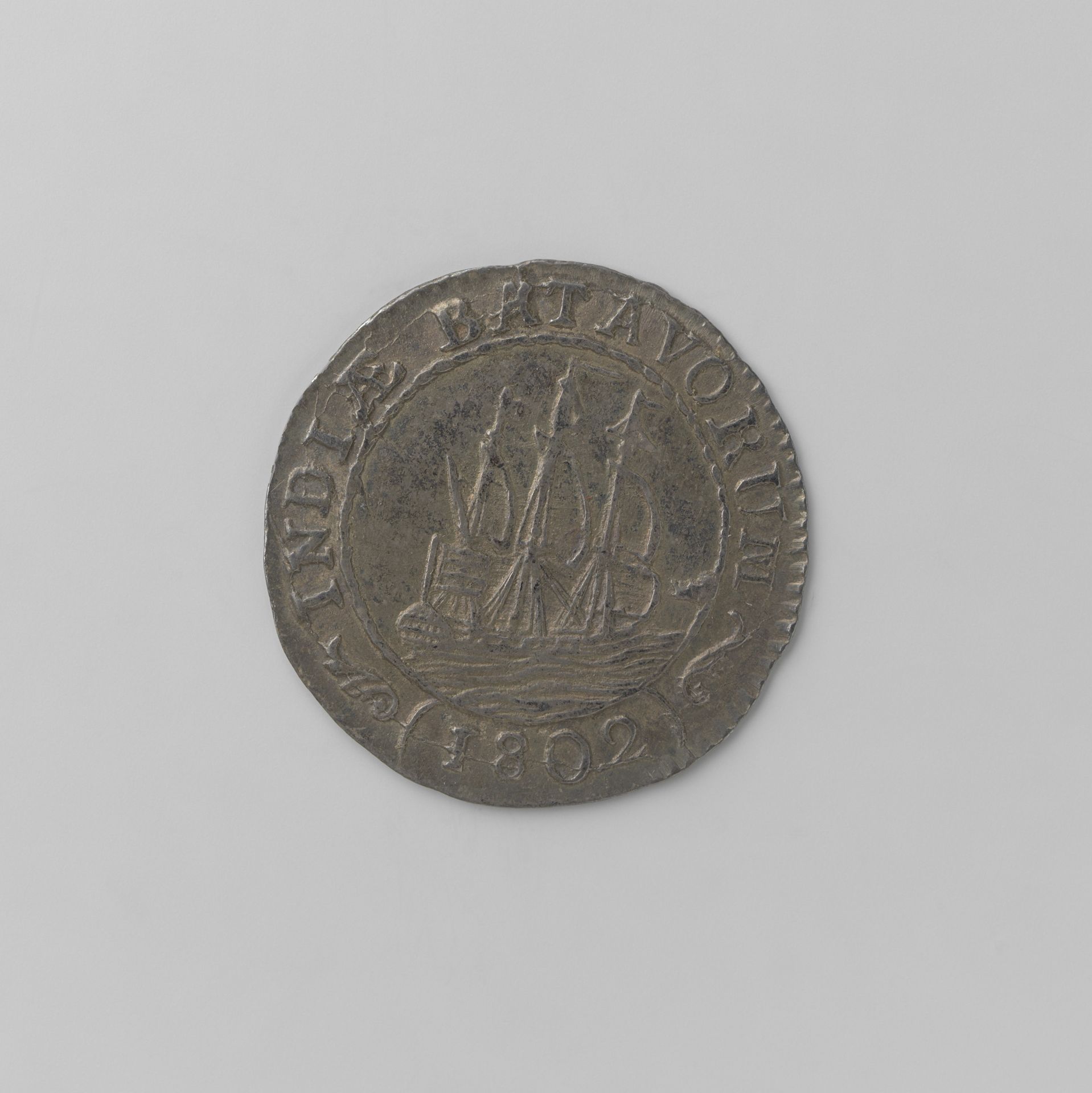 1/8 gulden voor Nederlands Indië, 1802 by Bataafse Republiek