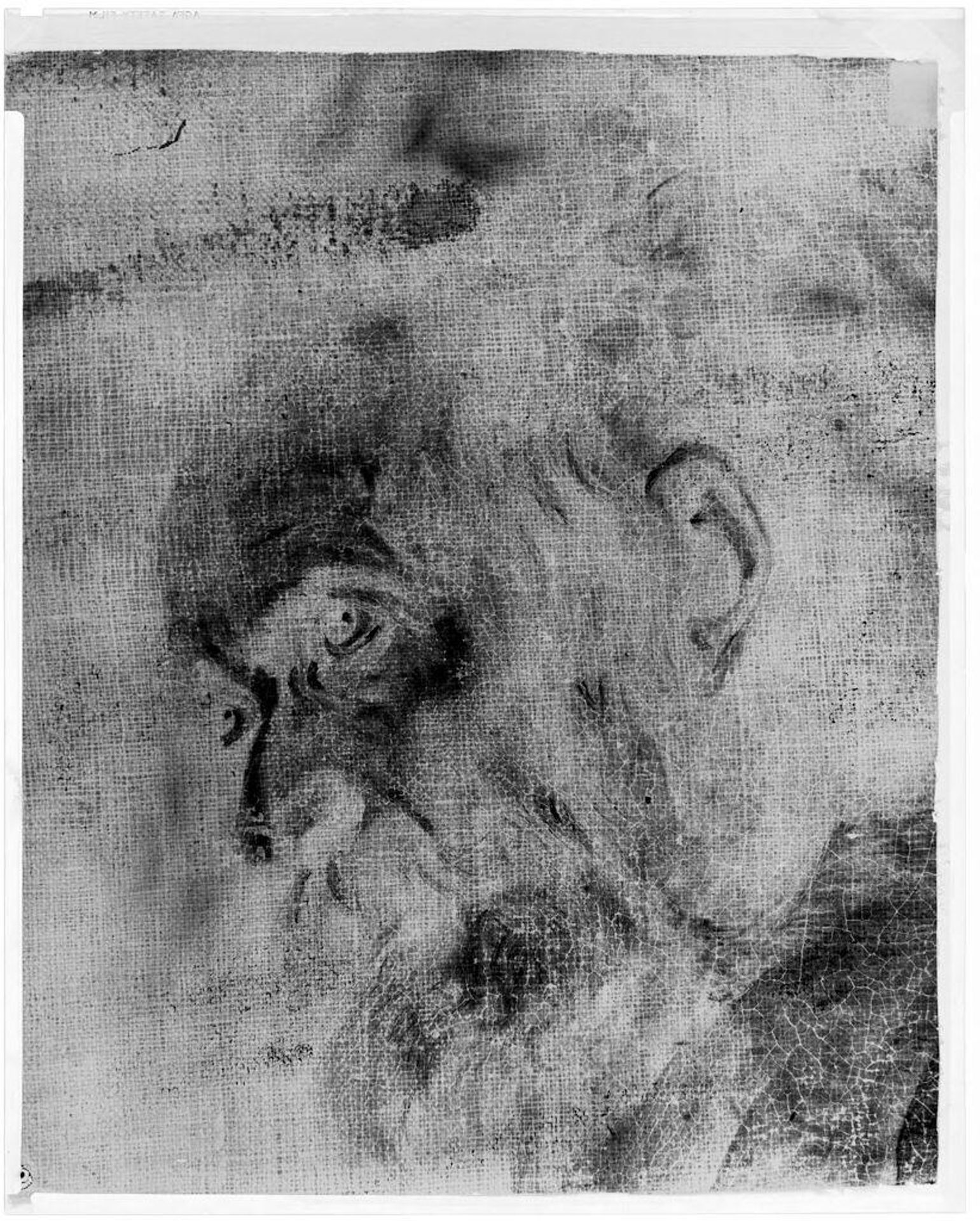 X-radiograph(s) of "Madonna and Child" by Artist of original: Gentile Bellini