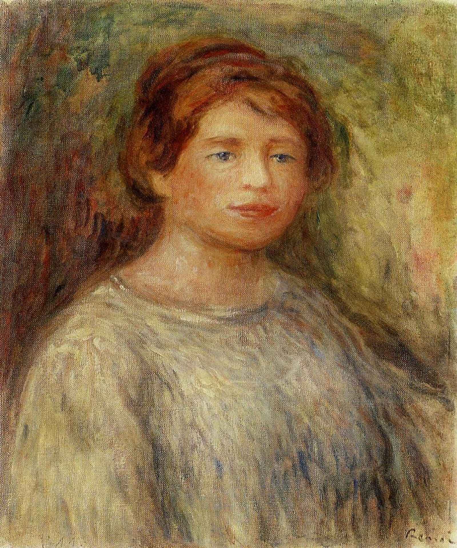 Portrait of a Woman by Pierre-Auguste Renoir