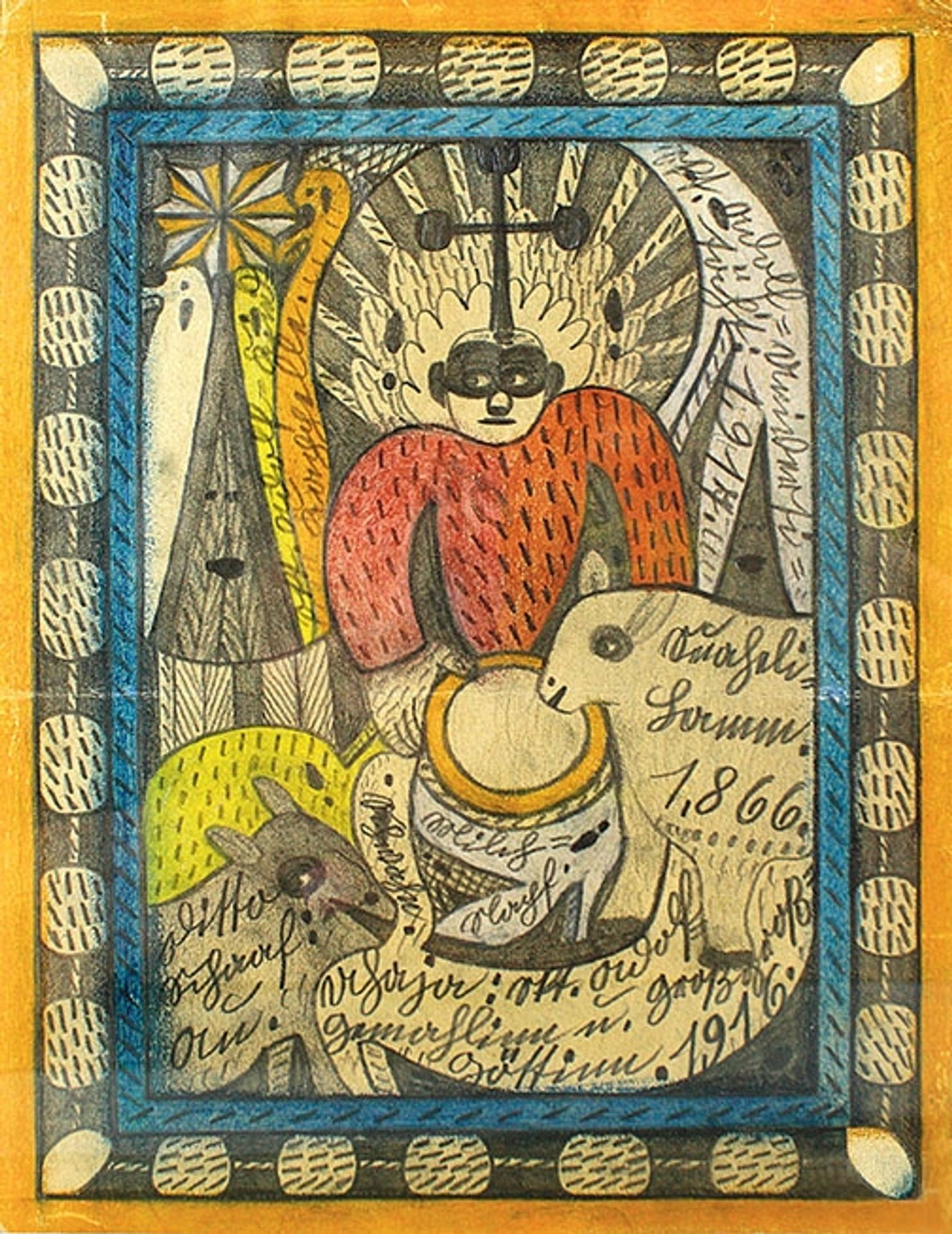 Untitled by Adolf Wölfli