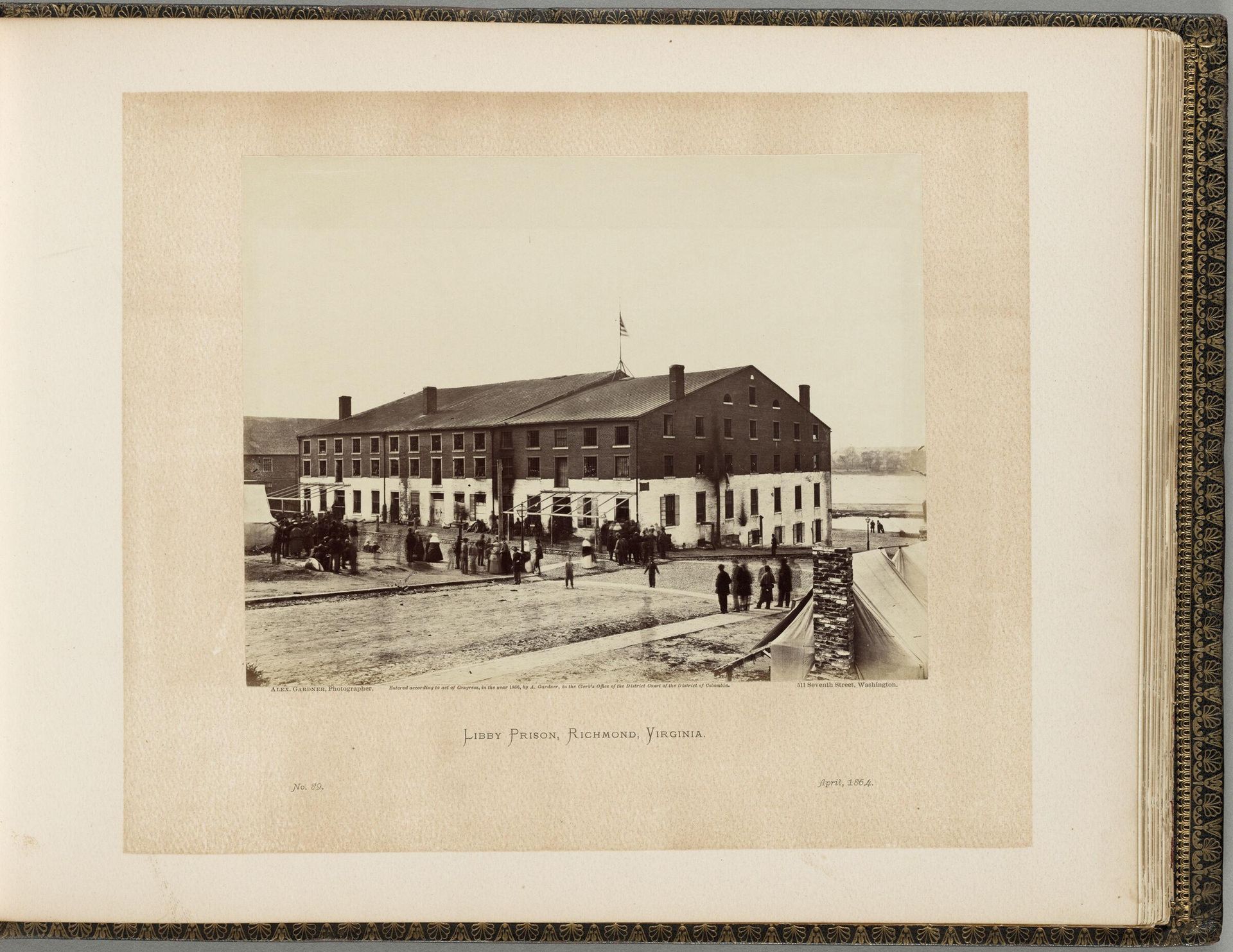 Libby Prison, Richmond, Virginia by Alexander Gardner