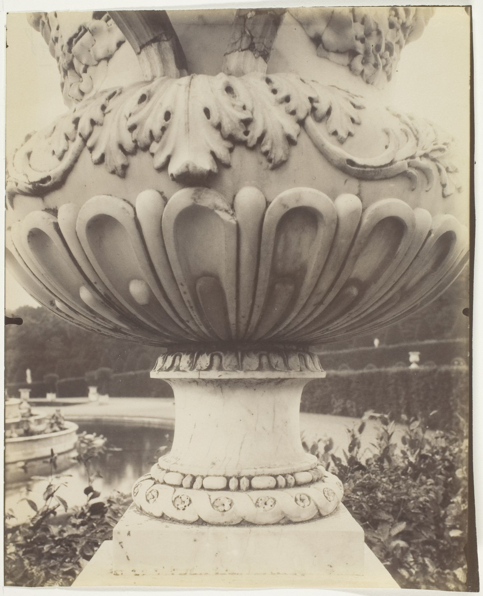 Versailles, Vase by Eugène Atget
