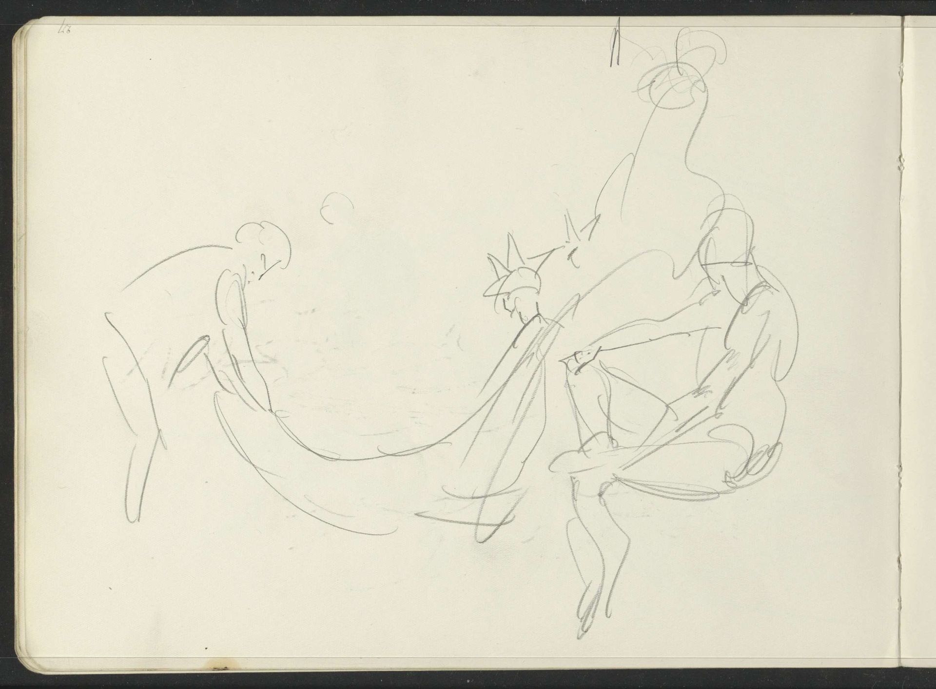 Figuurstudies by Isaac Israels