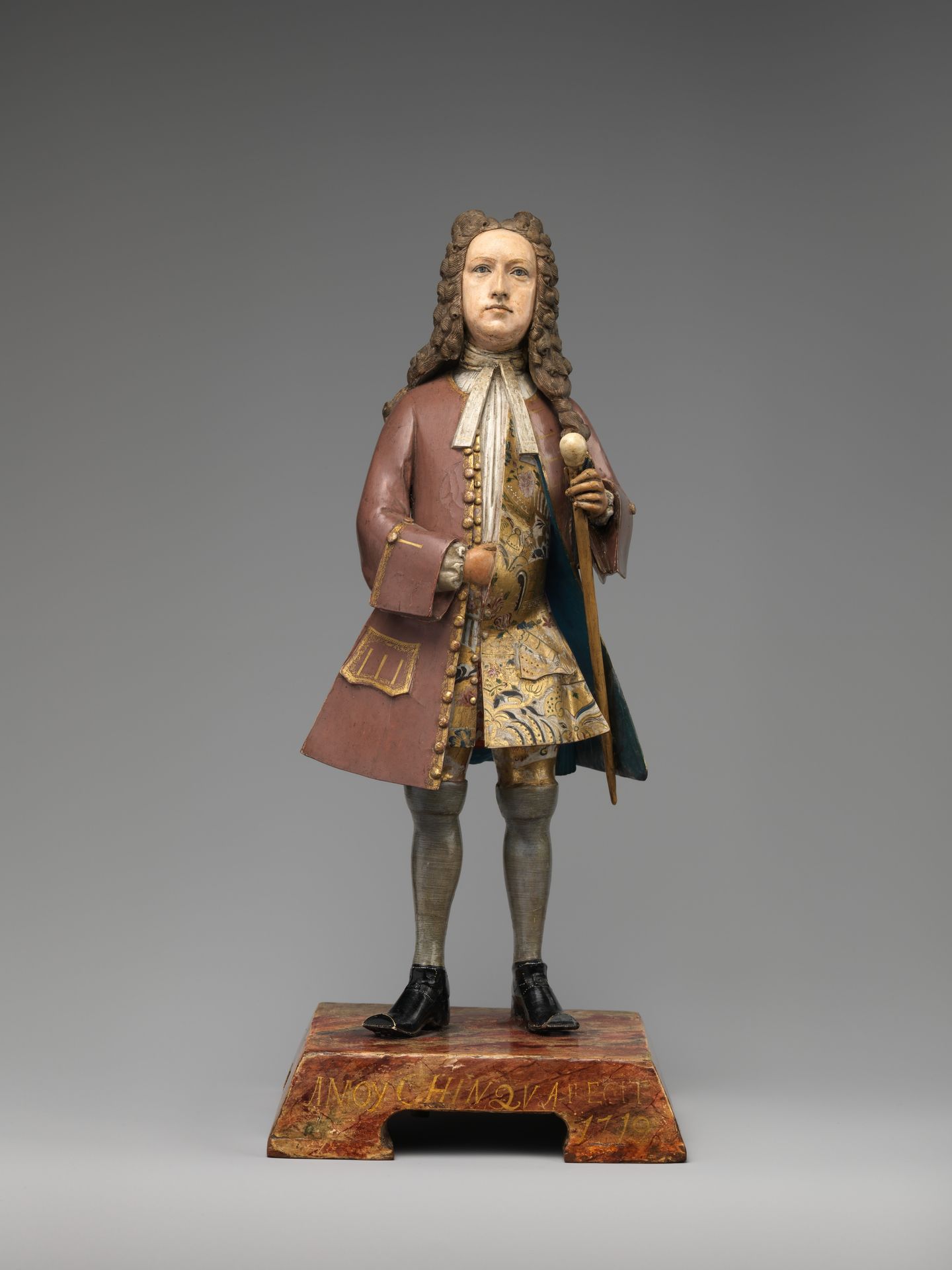 Figure of a European Merchant by Amoy Chinqua