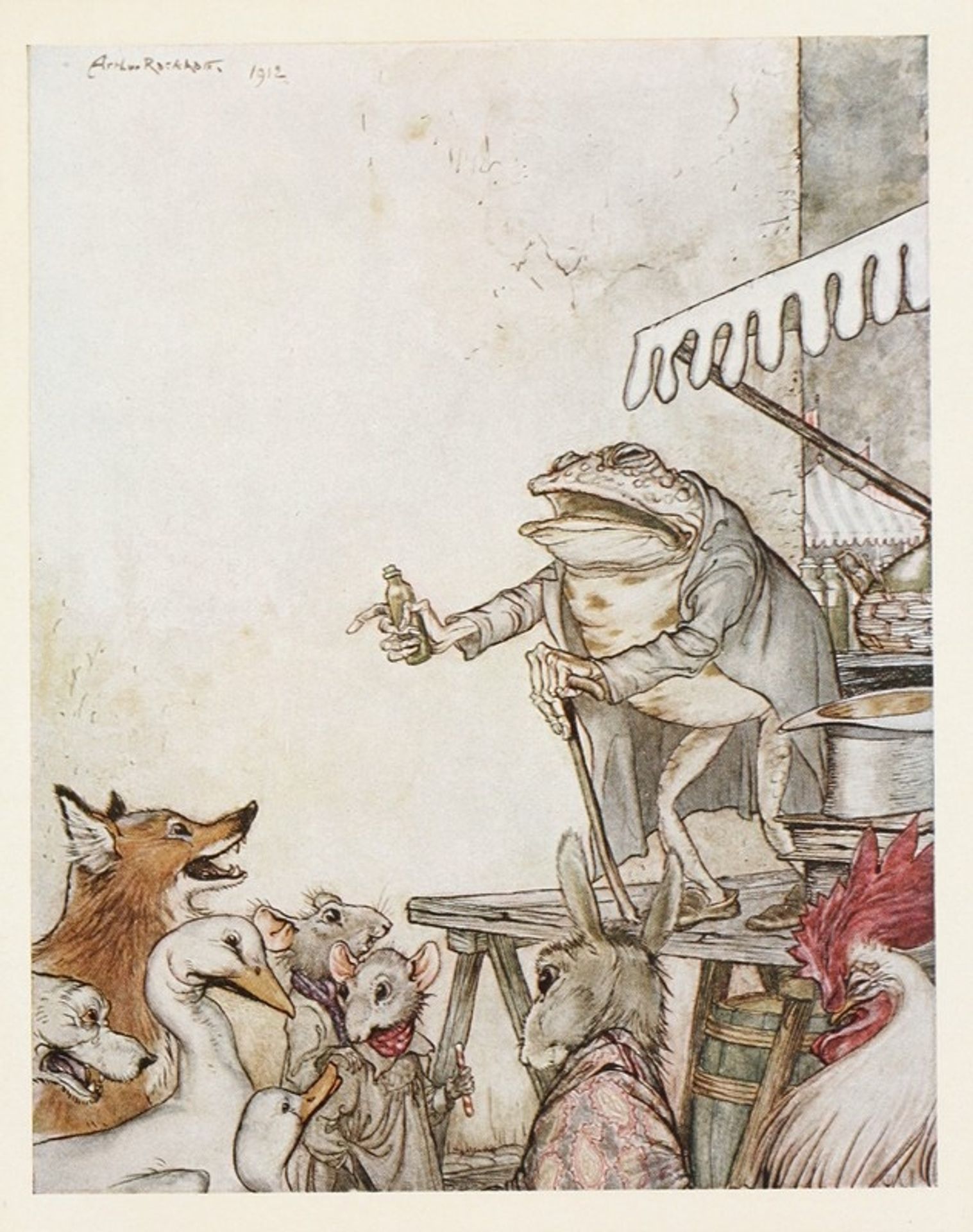 The Quack Frog by Arthur Rackham