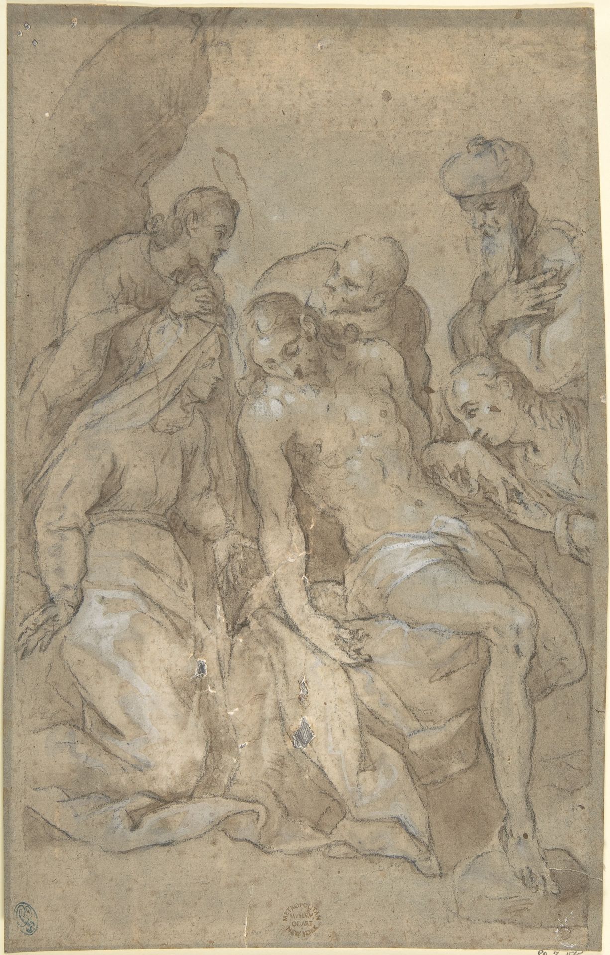 The Entombment by Anonymous
