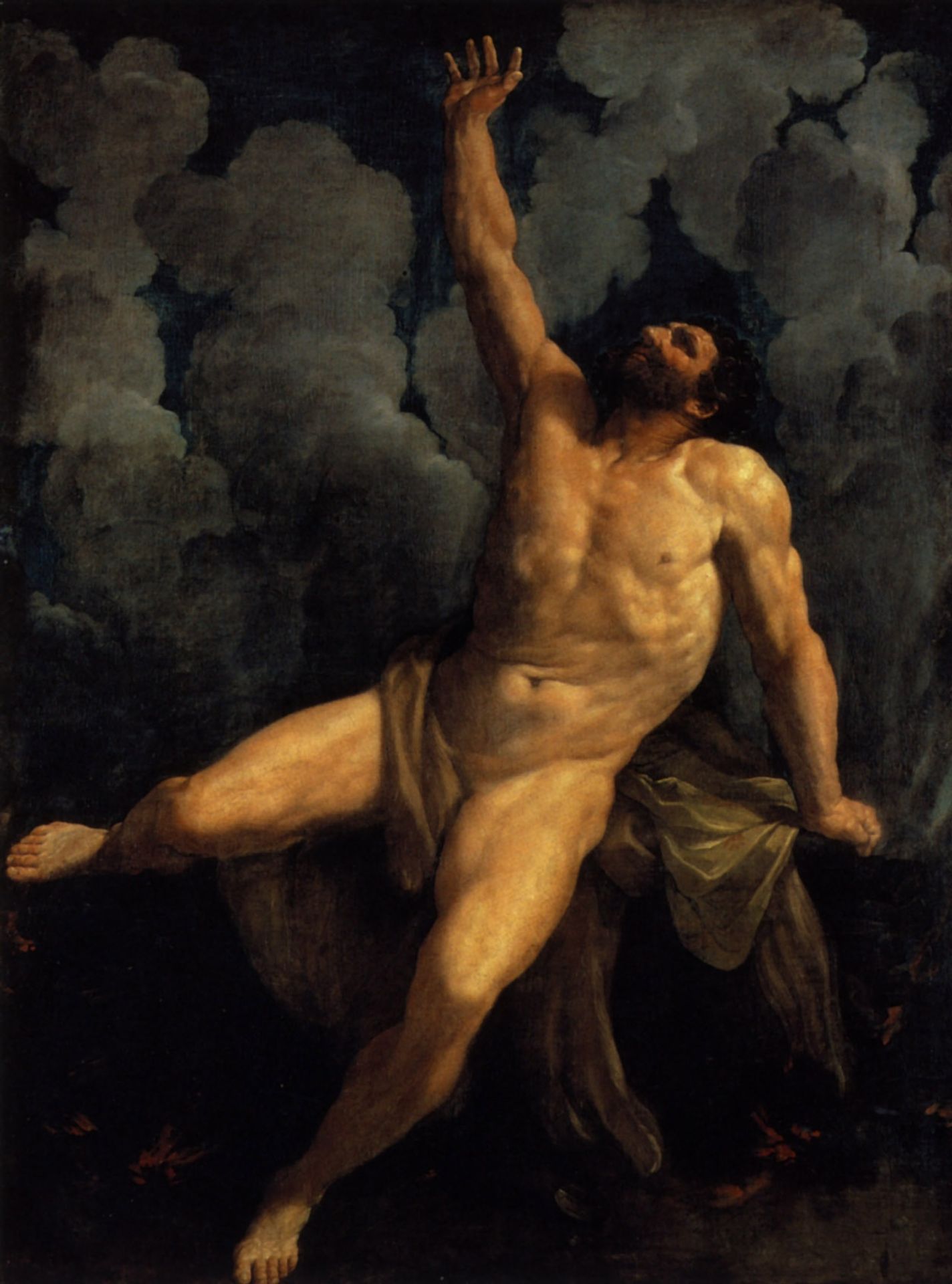 Hercules on the Pyre - Guido Reni | Artera | AskArtera