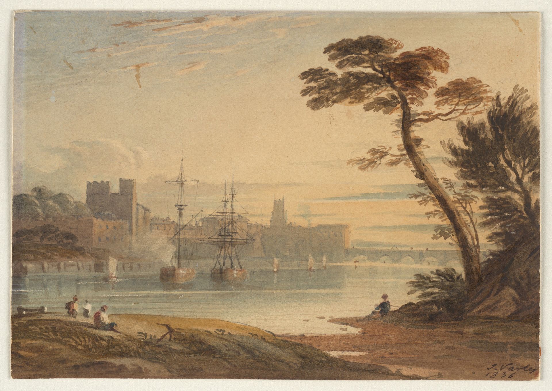 A View of Chester by John Varley