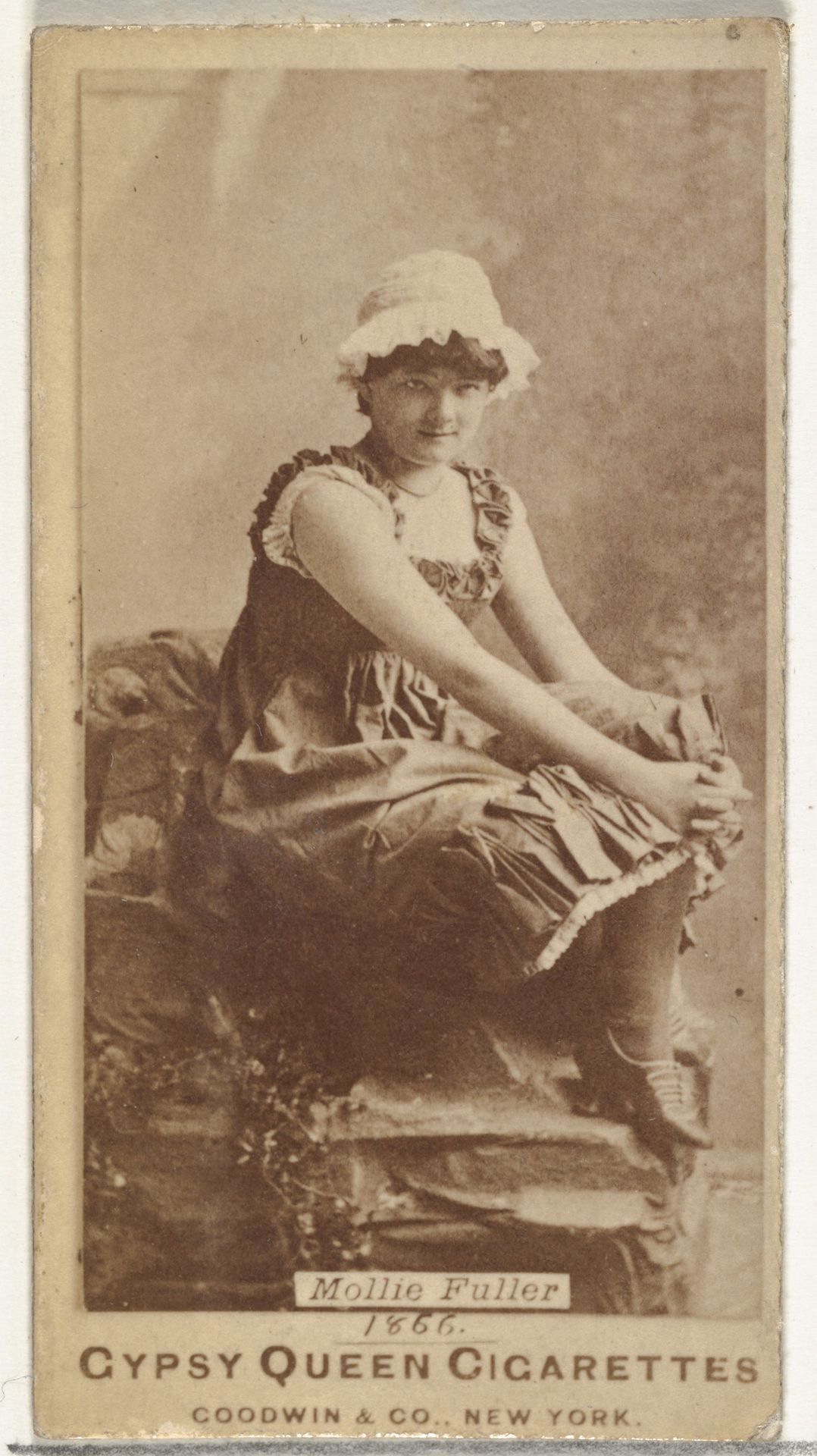 Mollie Fuller, from the Actors and Actresses series (N171) for Gypsy Queen Cigarettes by Goodwin & Company