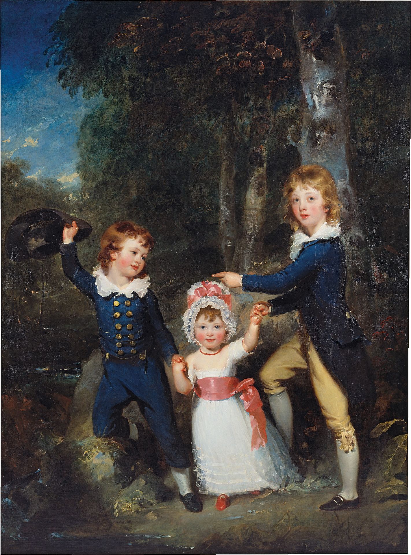 Portrait of the Children of Lord George Cavendish by Thomas Lawrence