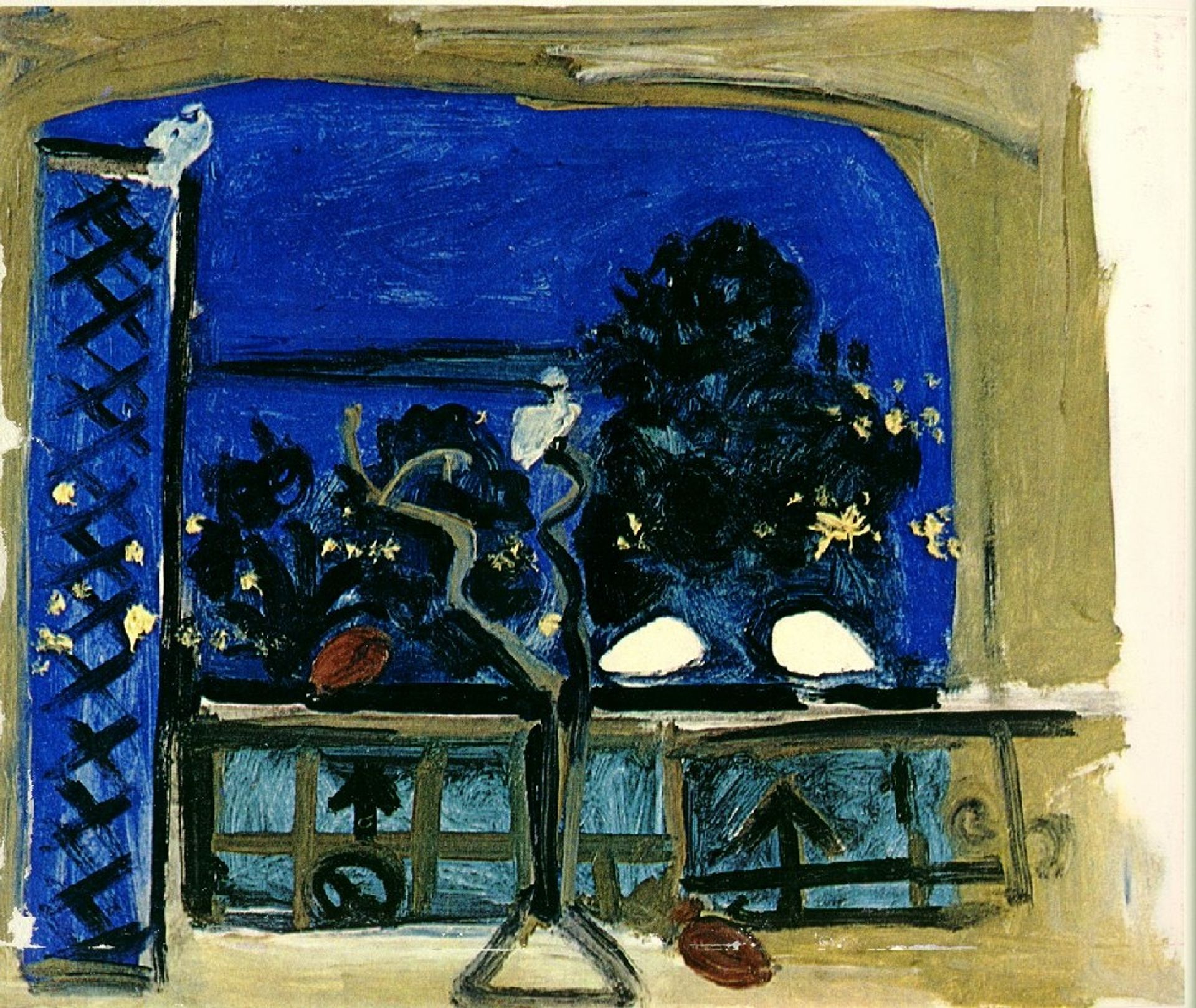 Studio (Pigeons perch) by Pablo Picasso