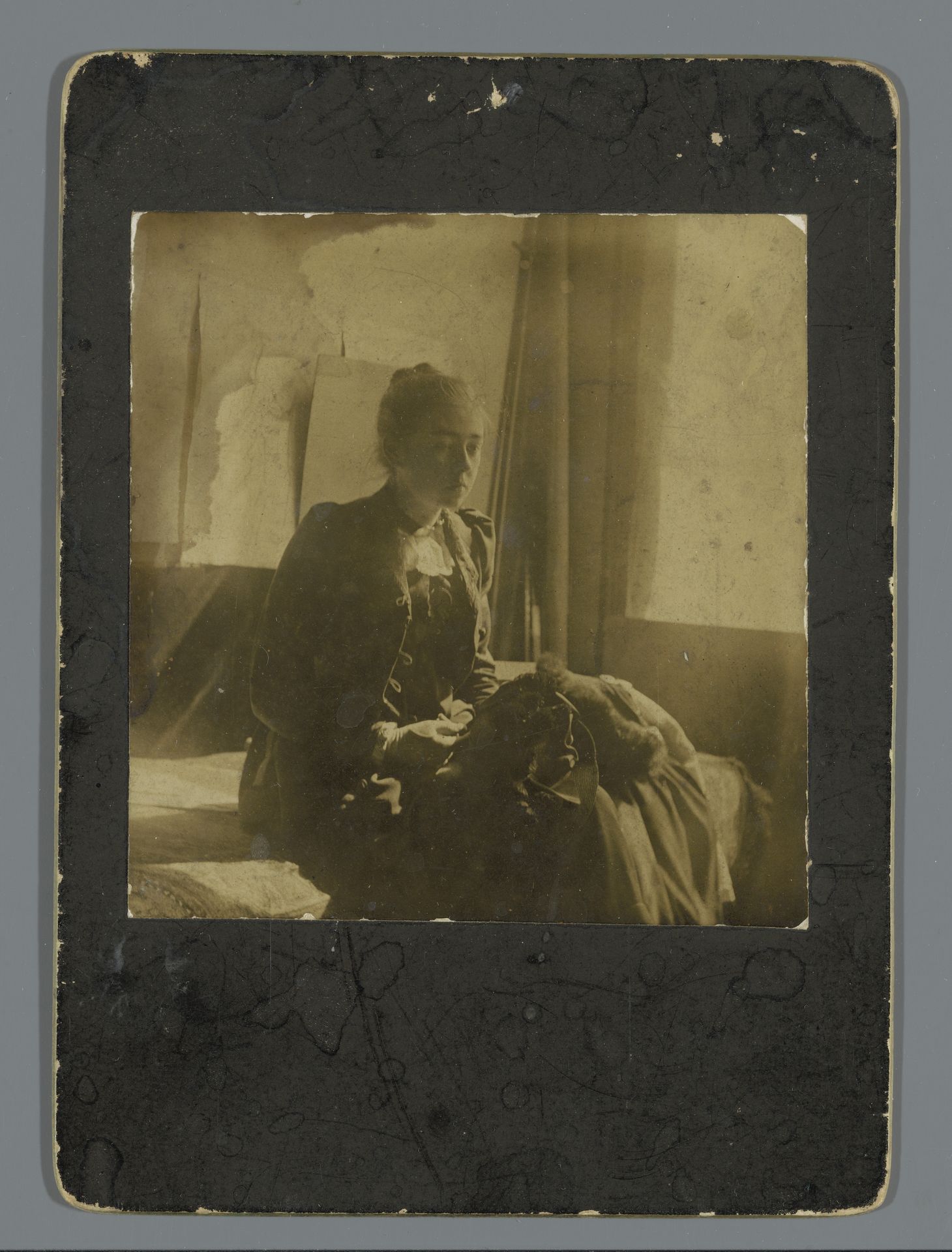 Portret van (de schilderes) Lizzy Ansingh by George Hendrik Breitner