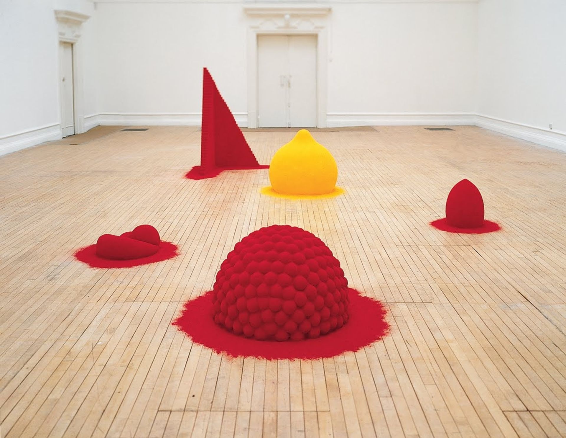 To Reflect an Intimate Part of the Red by Anish Kapoor