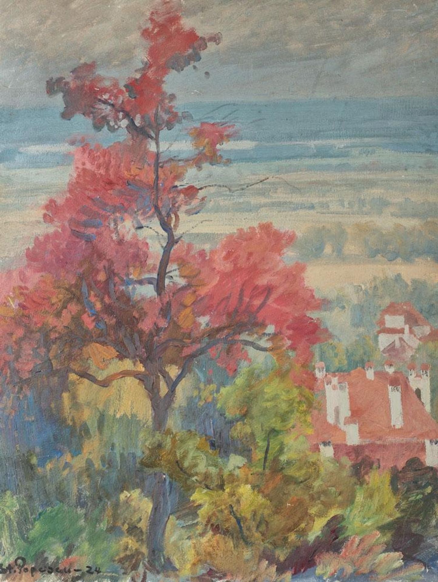 Landscape from Provence by Stefan Popescu