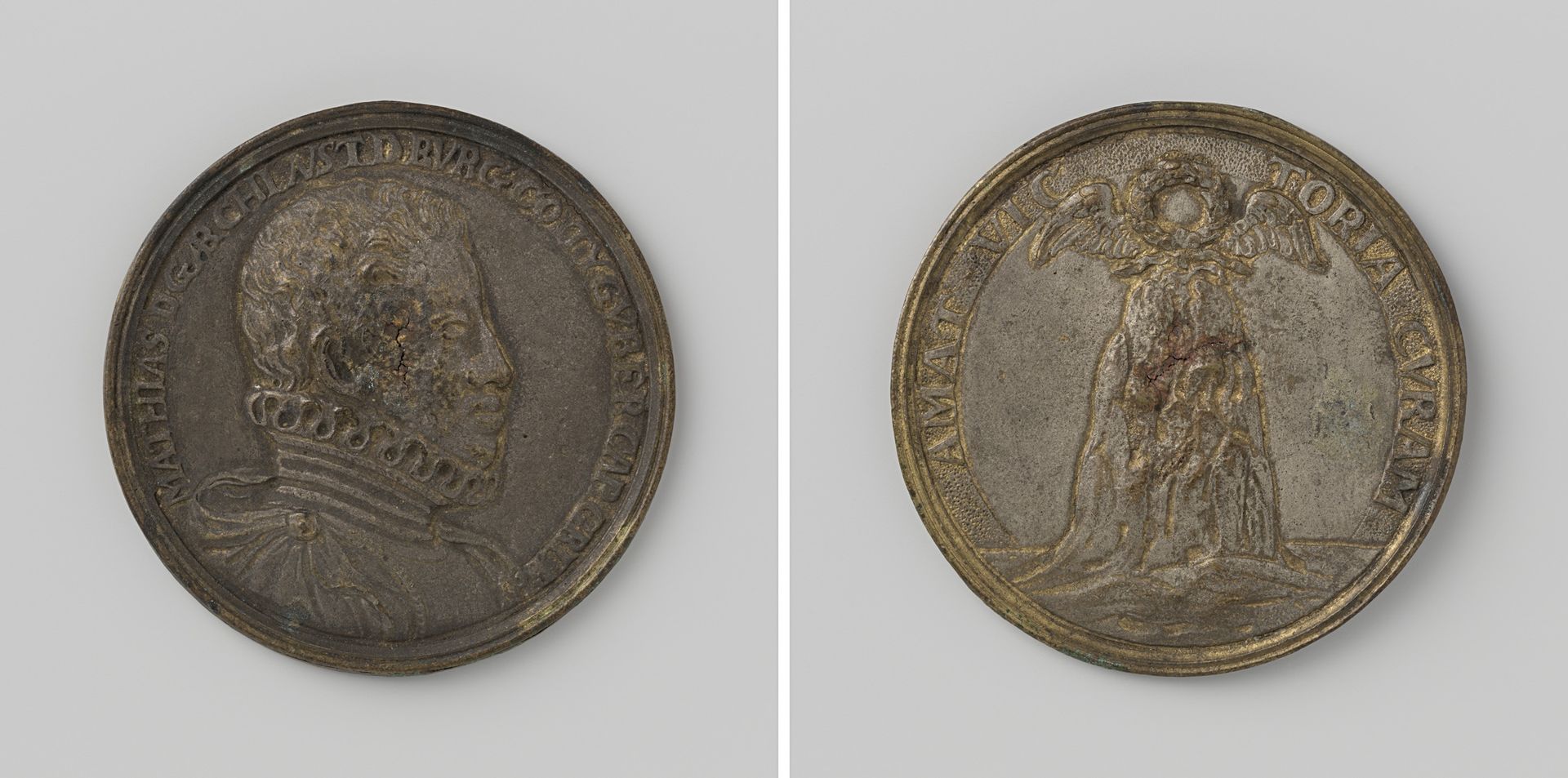 Matthias, aartshertog van Oostenrijk, landvoogd der Nederlanden by Giovanni V. Melon