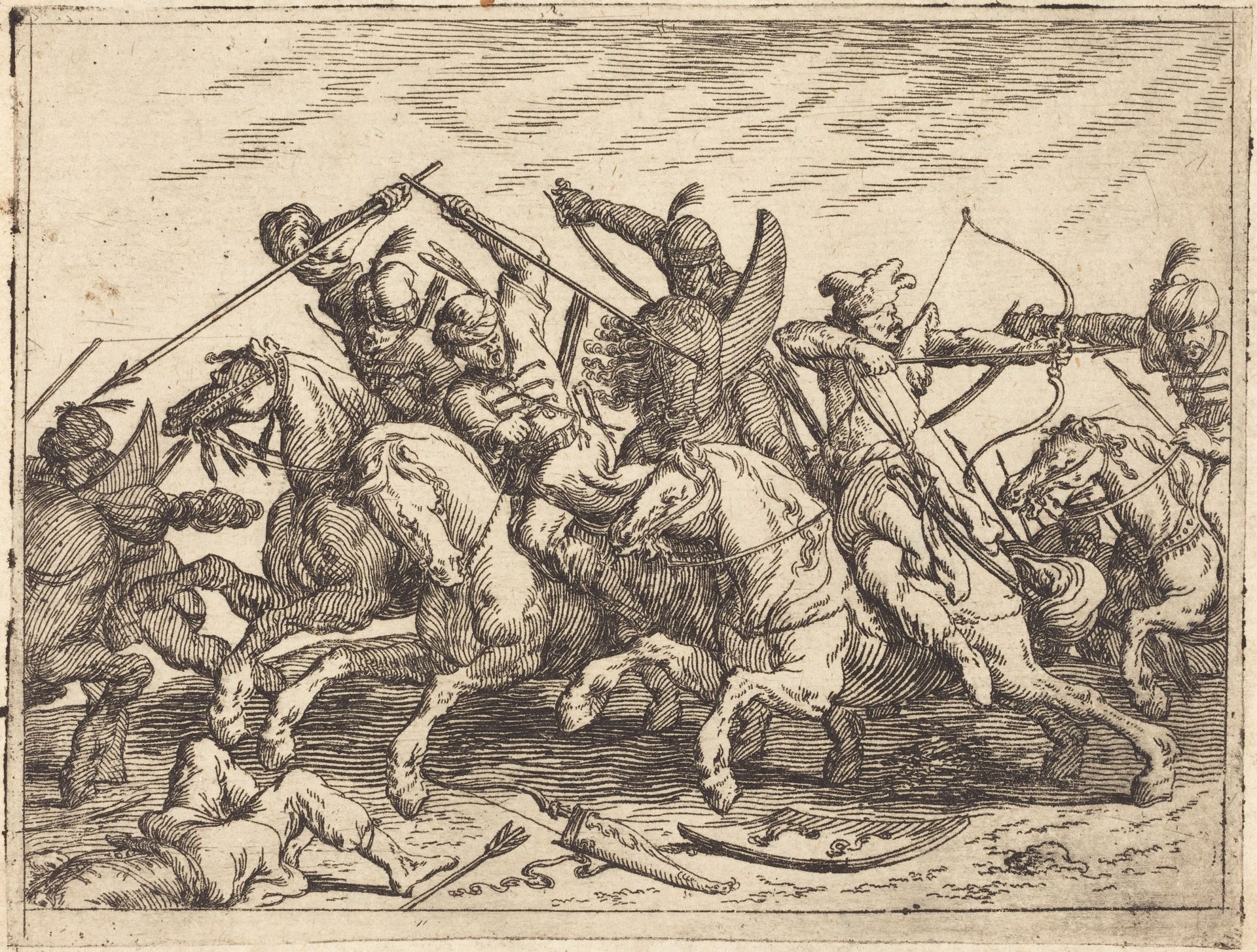 Capricci di varie battaglie by Johann Wilhelm Baur