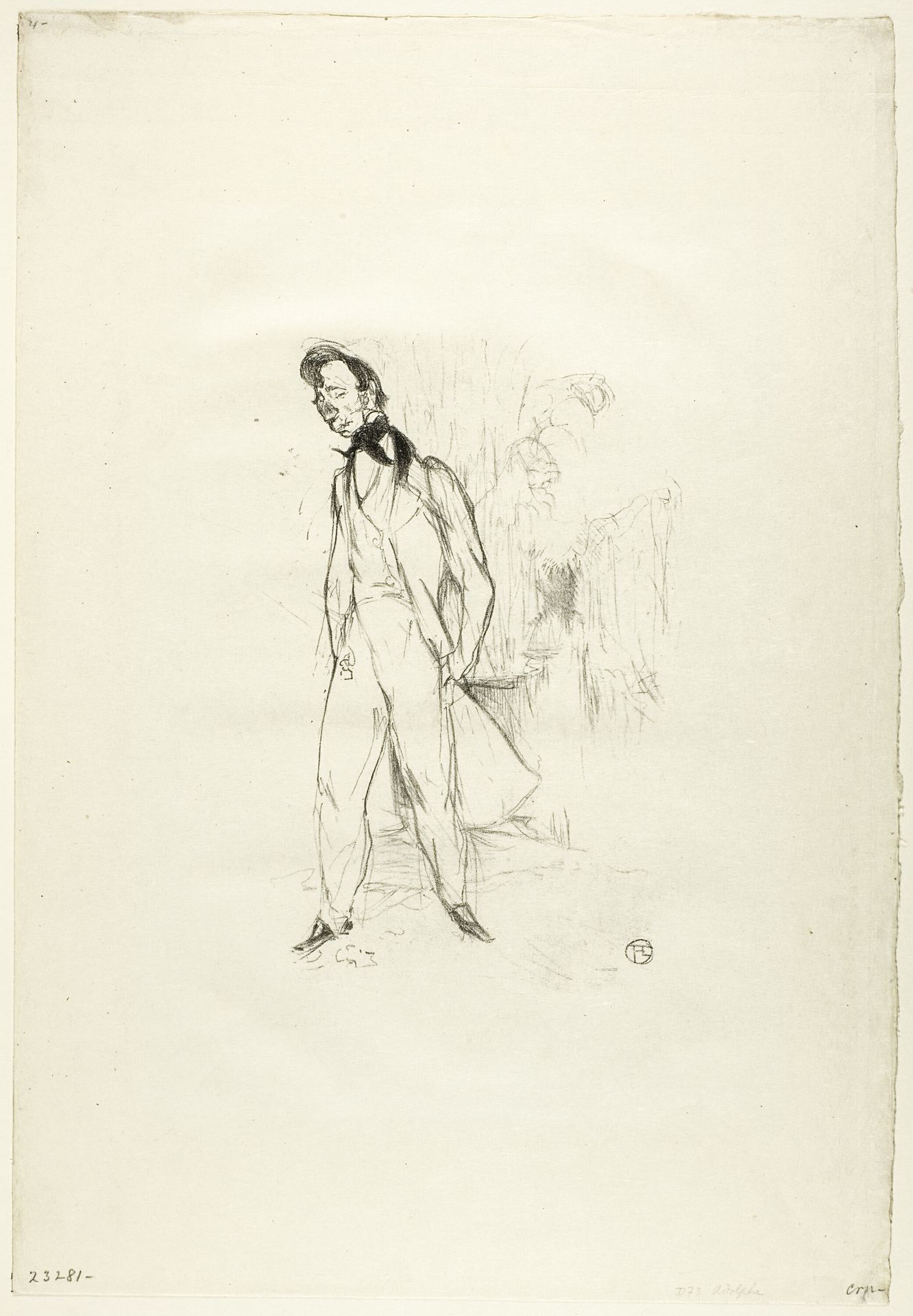 Adolphe ou Le Jeune Homme Triste by Henri de Toulouse-Lautrec