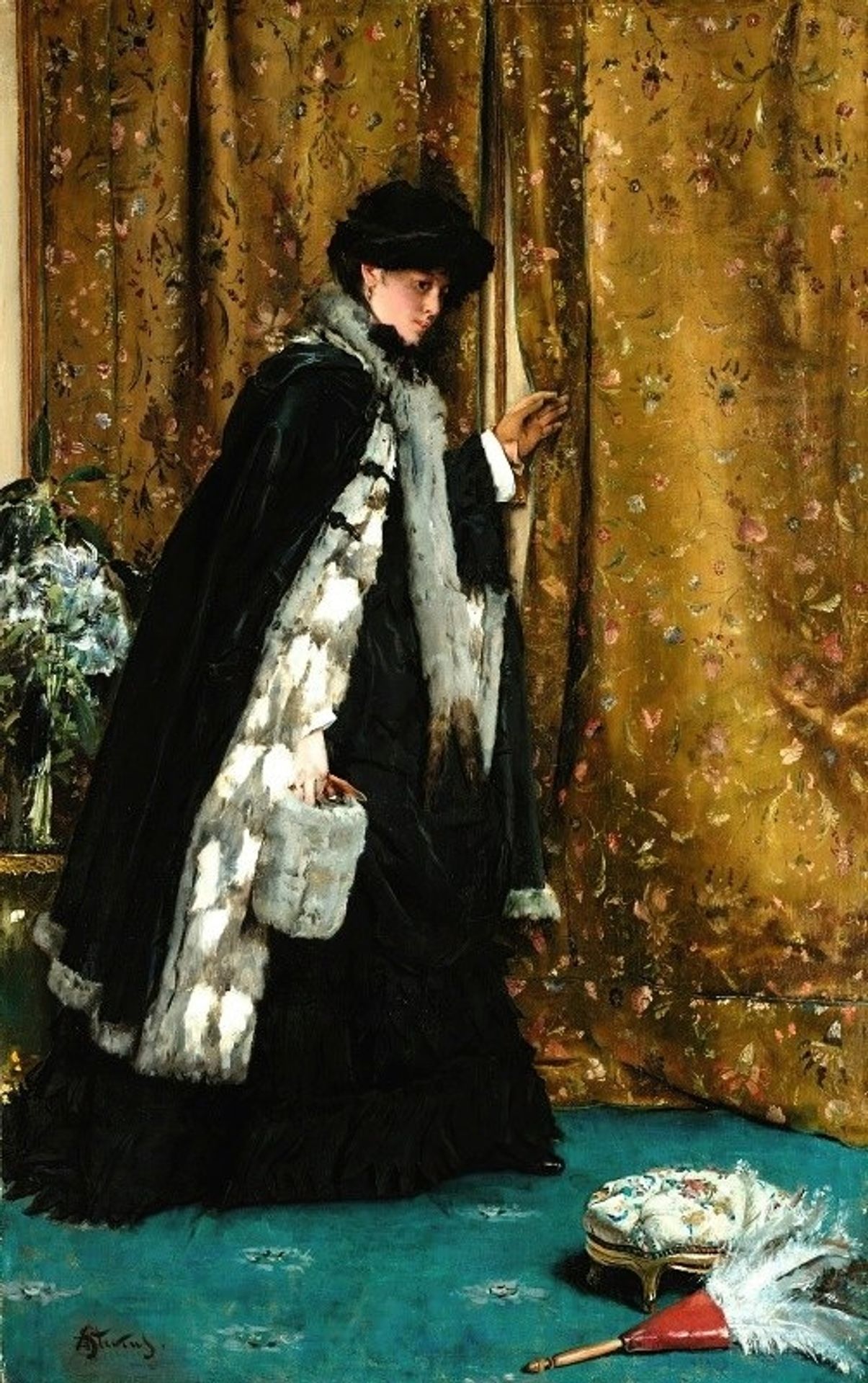 The morning visit by Alfred Stevens