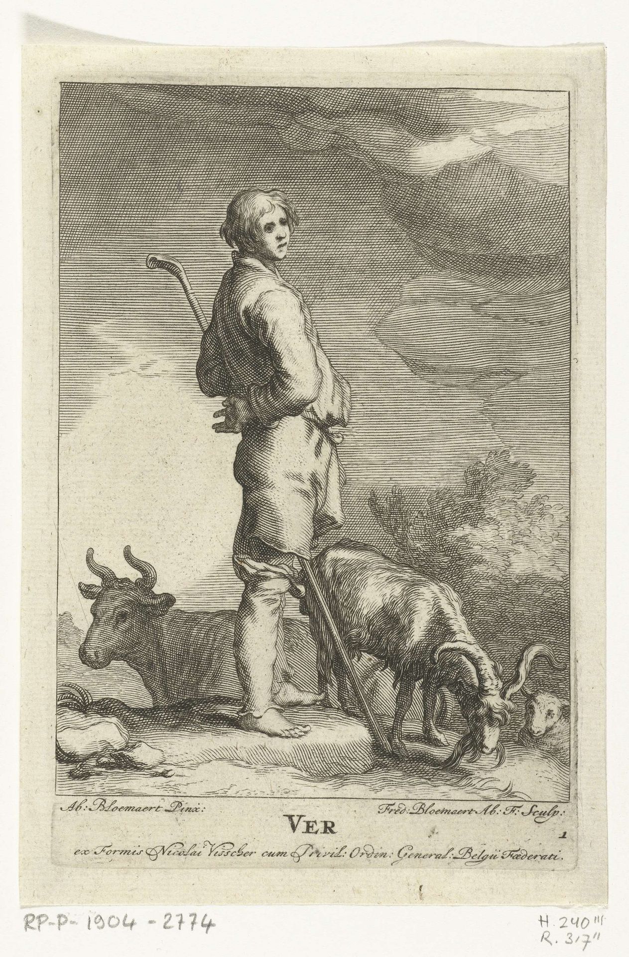 Lente by Frederick Bloemaert