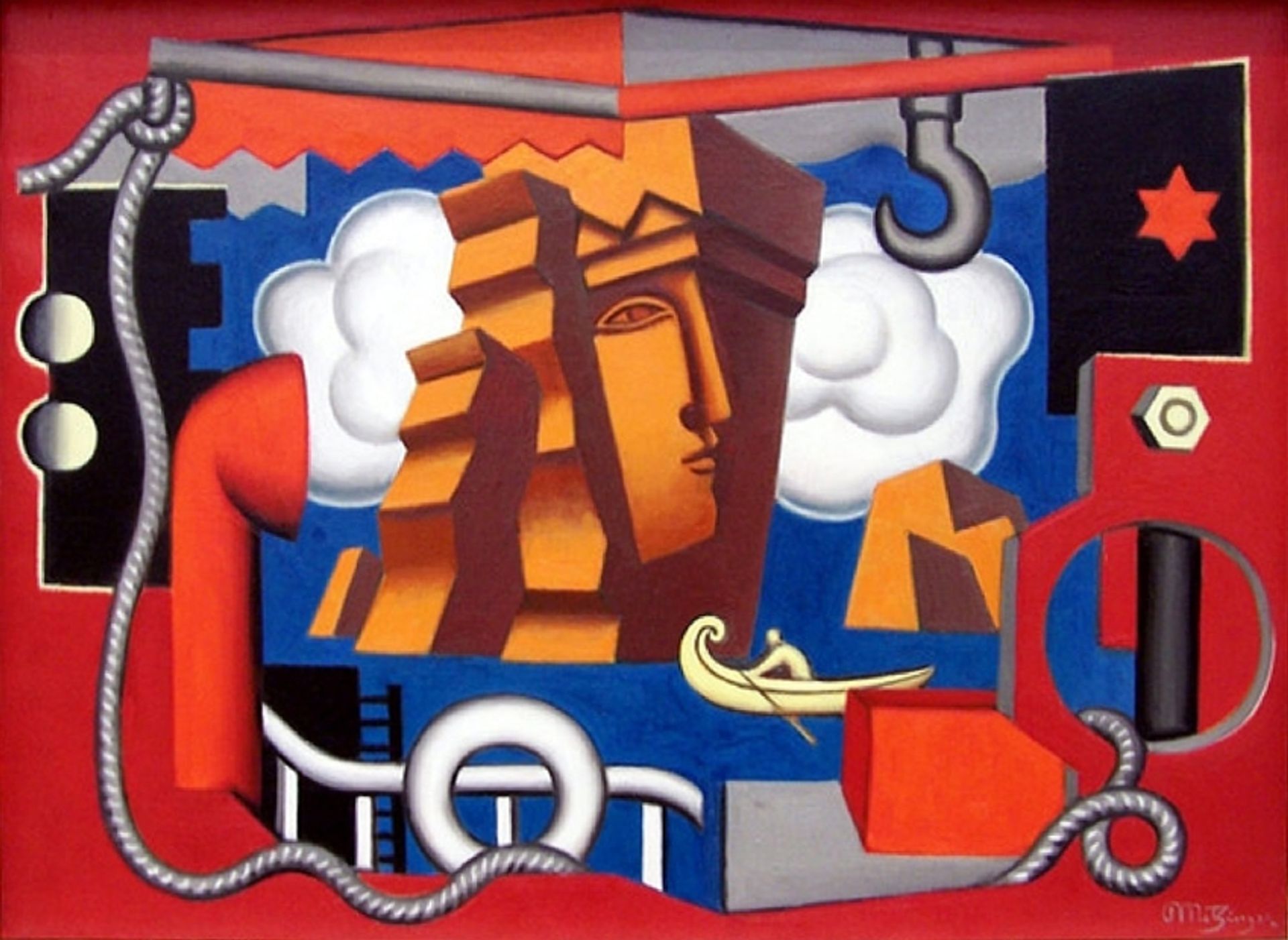 Composition allégorique by Jean Metzinger