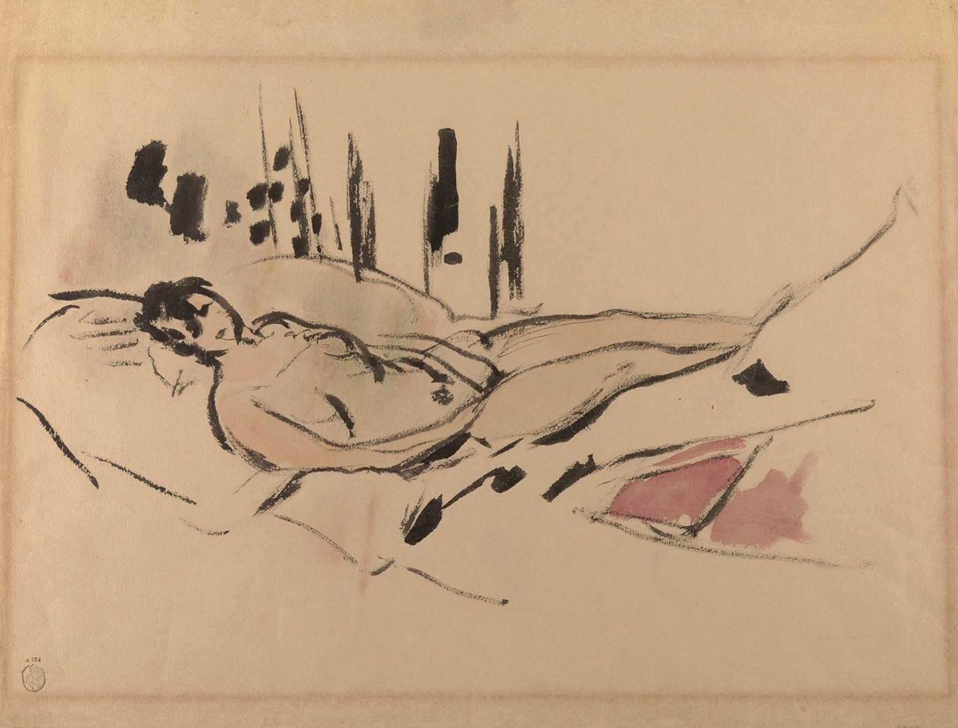 Lying Nude by Rik Wouters