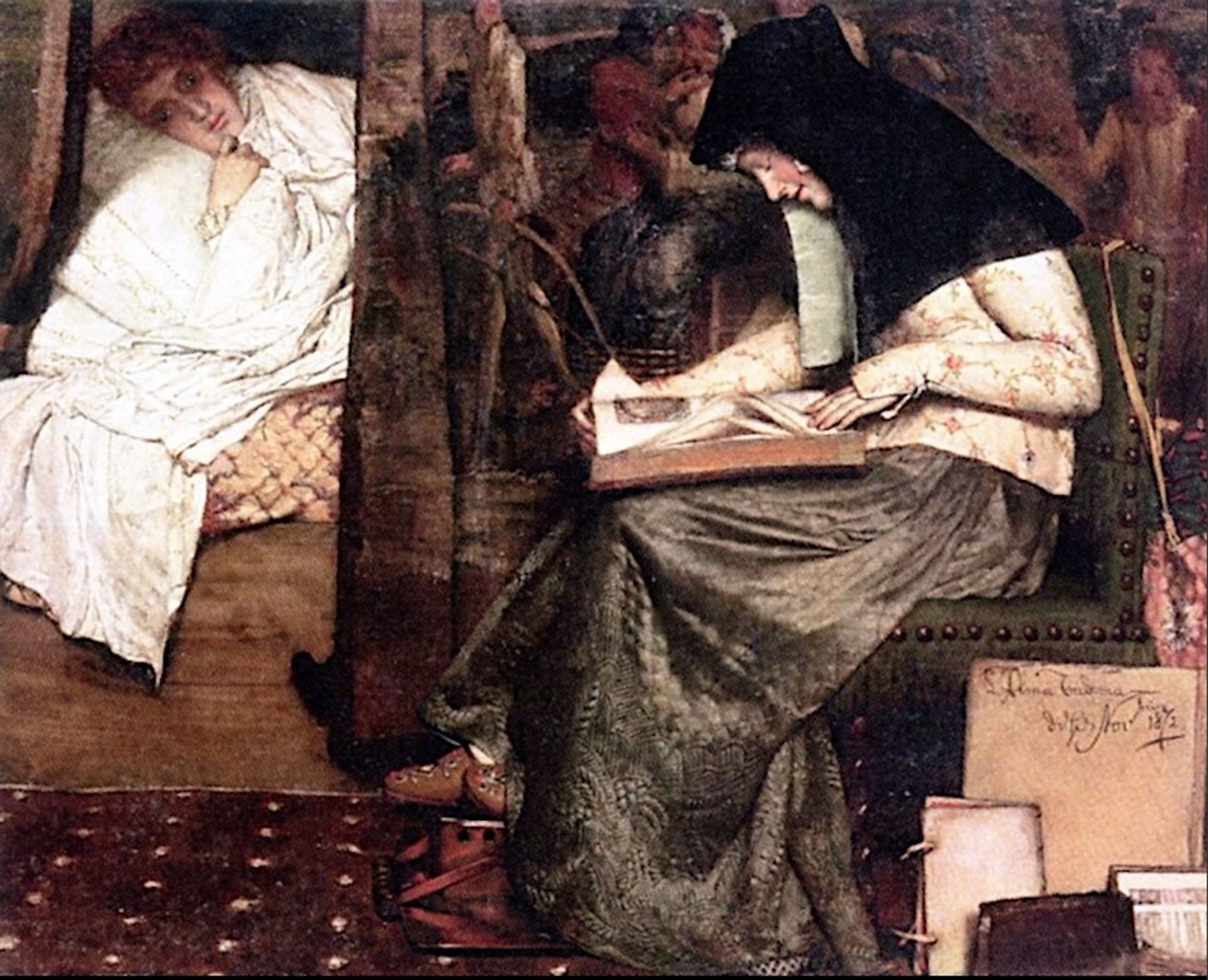 The Nurse by Lawrence Alma-Tadema
