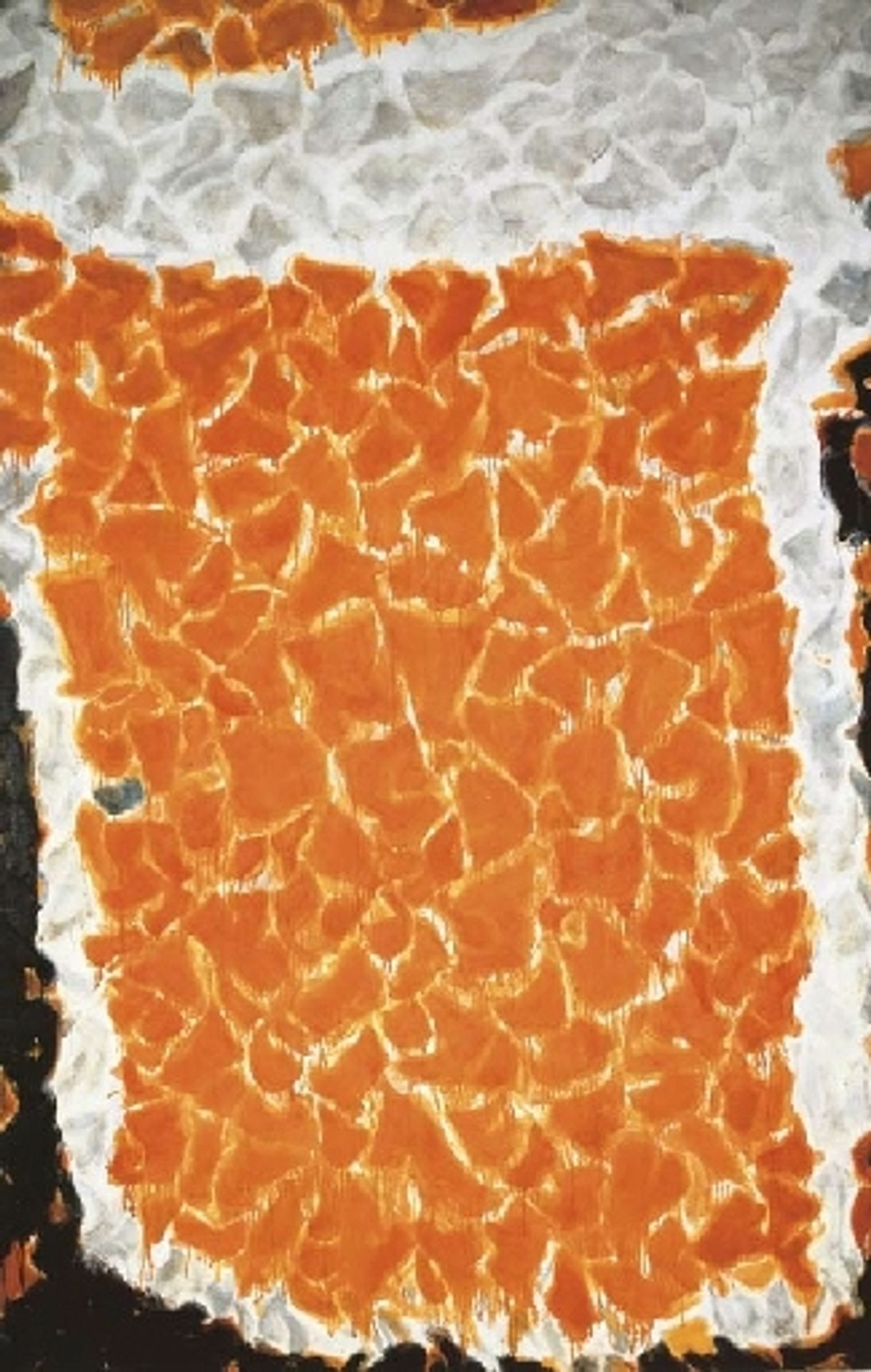 Big Orange by Sam Francis