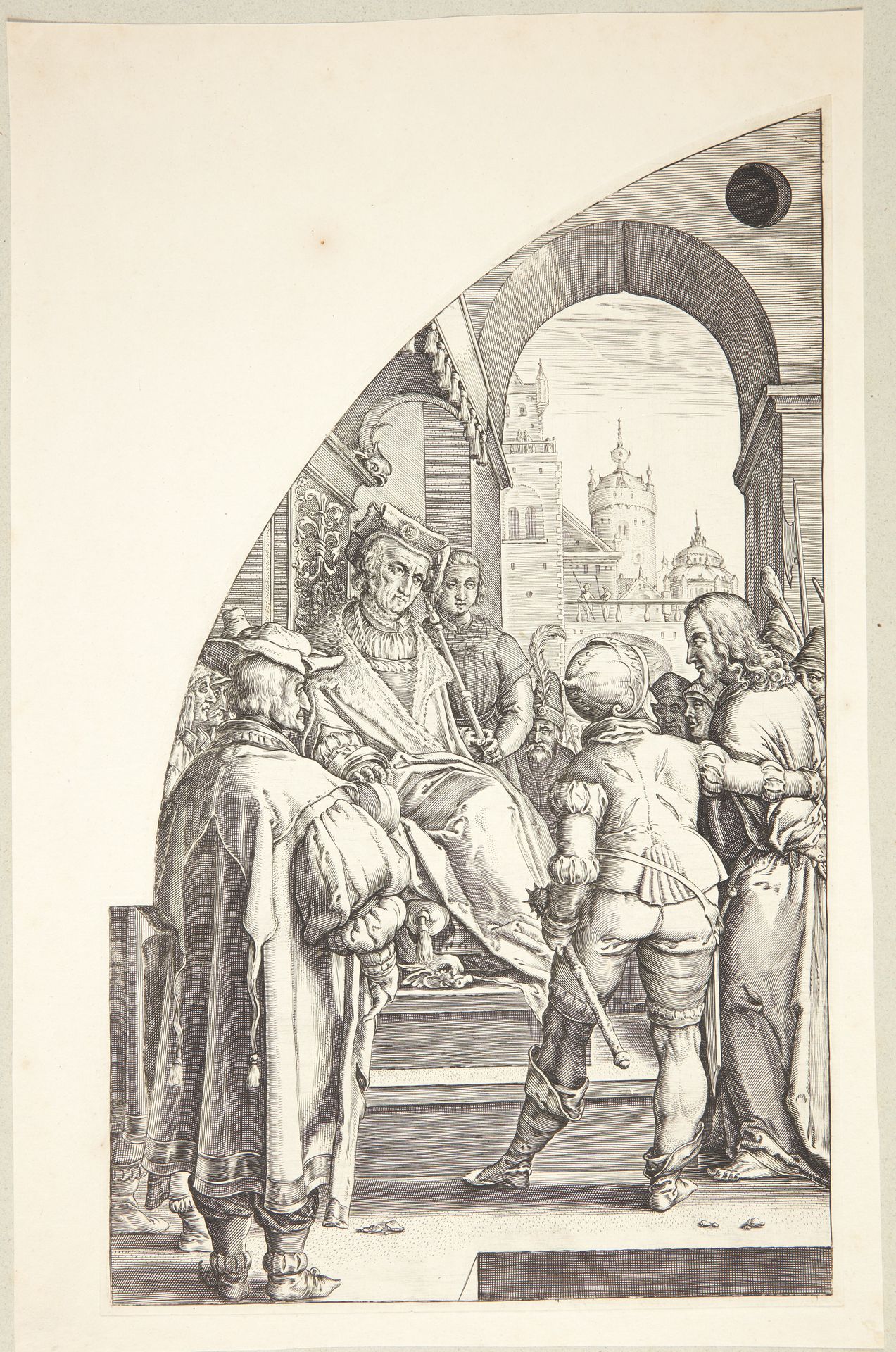 Christ before Pilate by Albrecht von Horn
