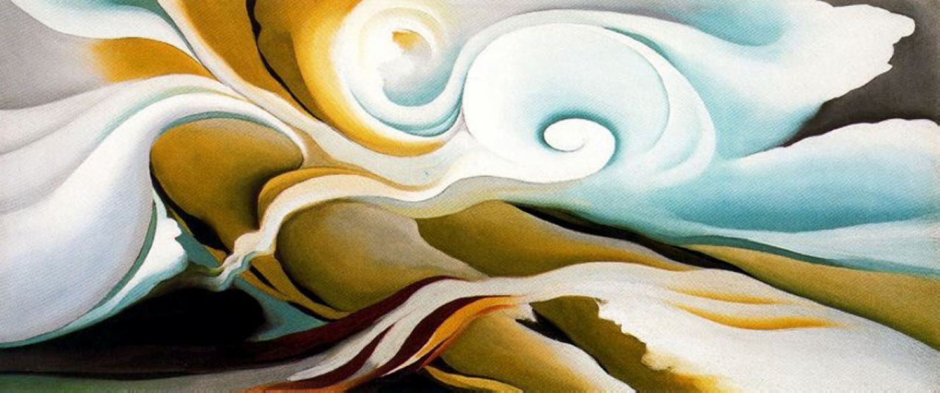 Nature Forms Gasp by Georgia O'Keeffe