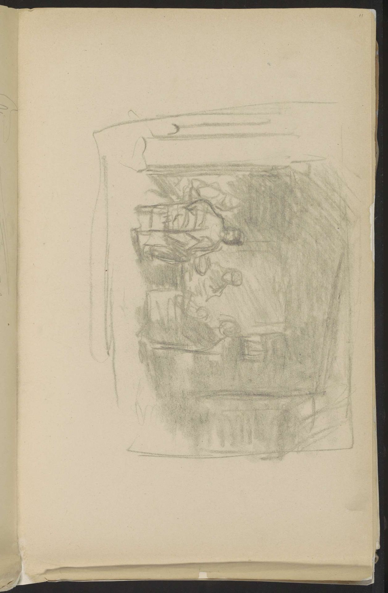 Boereninterieur met een gezin aan de maaltijd by Albert Neuhuys