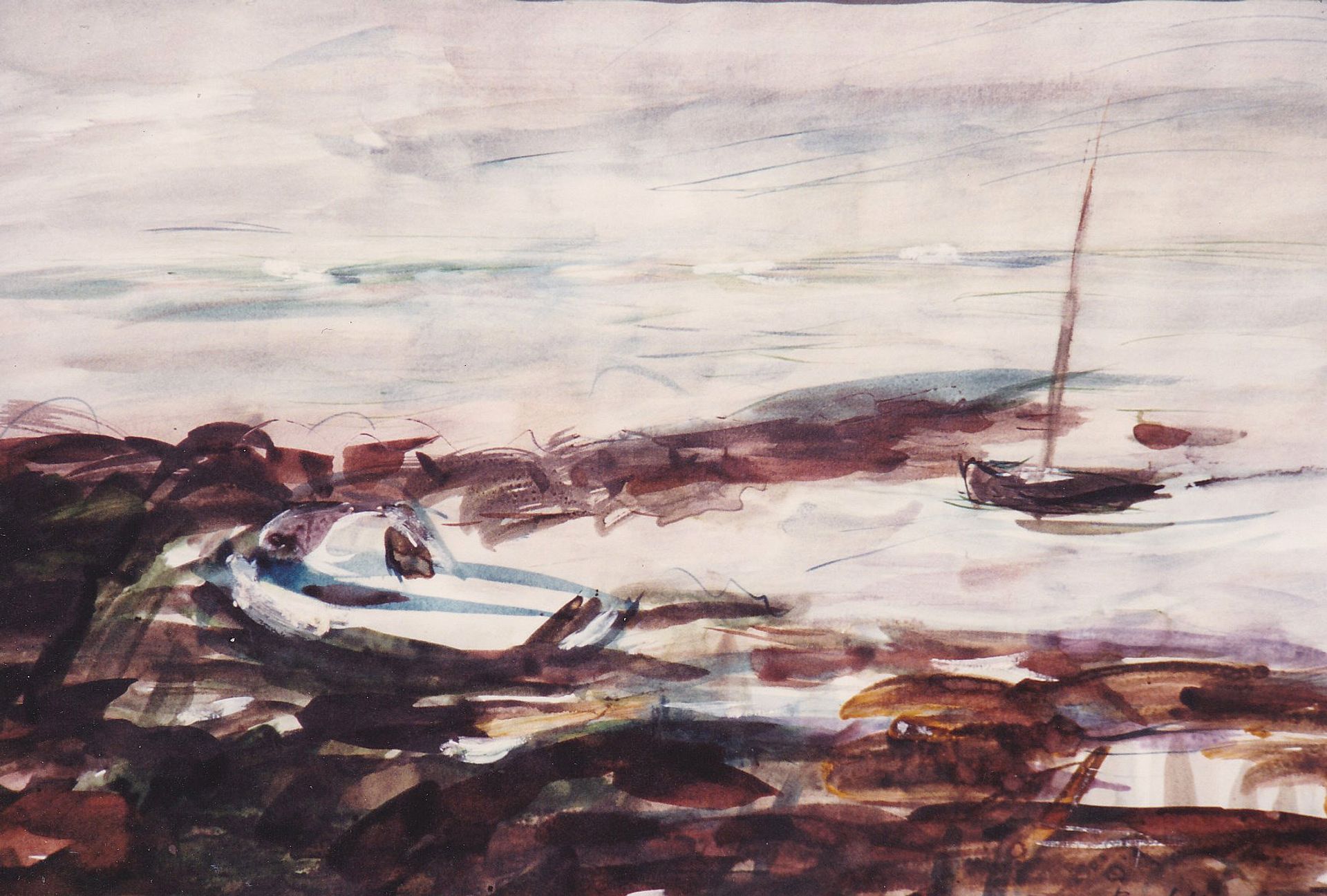 Quietness on the Ocean by Maria Bozoky