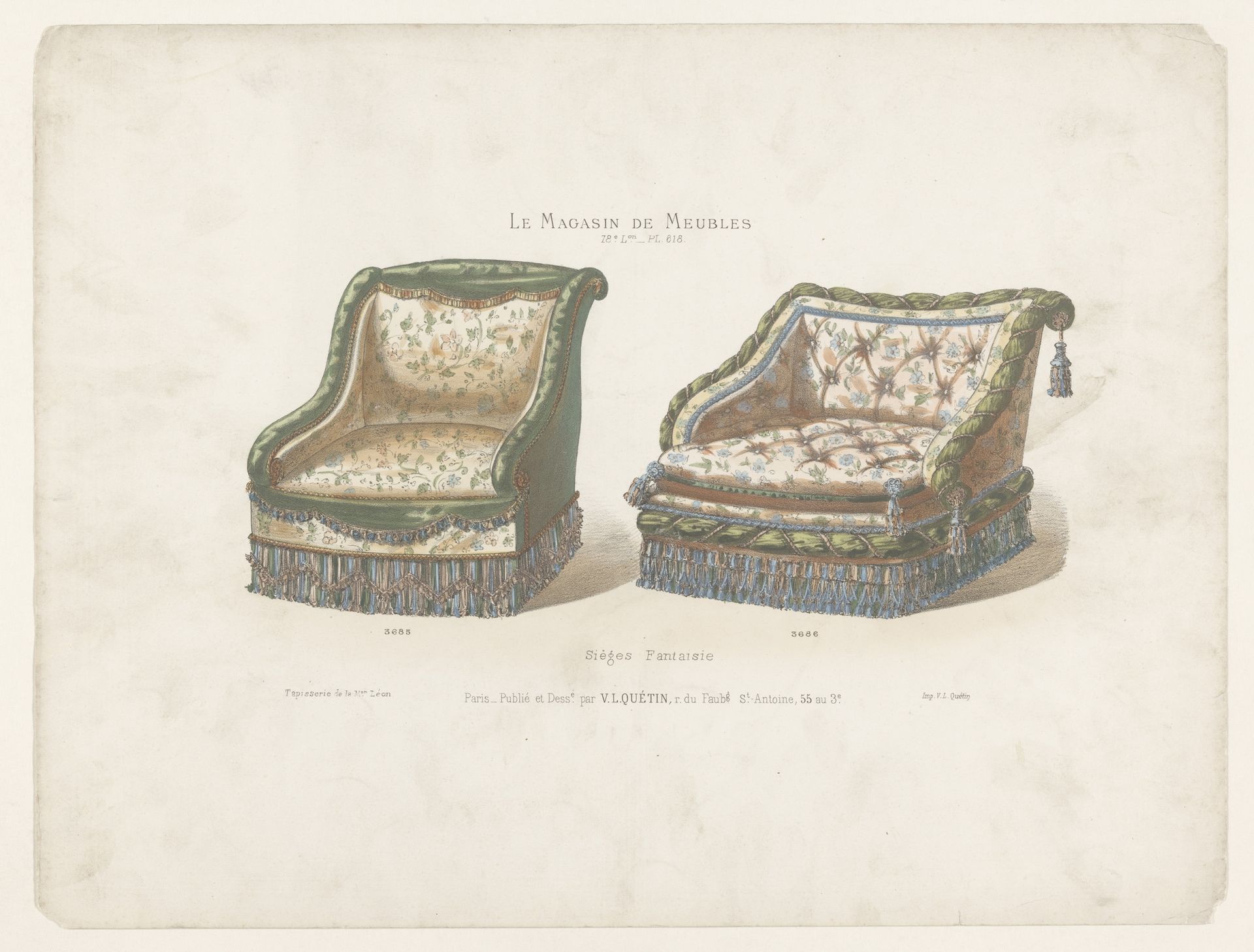 Twee stoelen by Anonymous